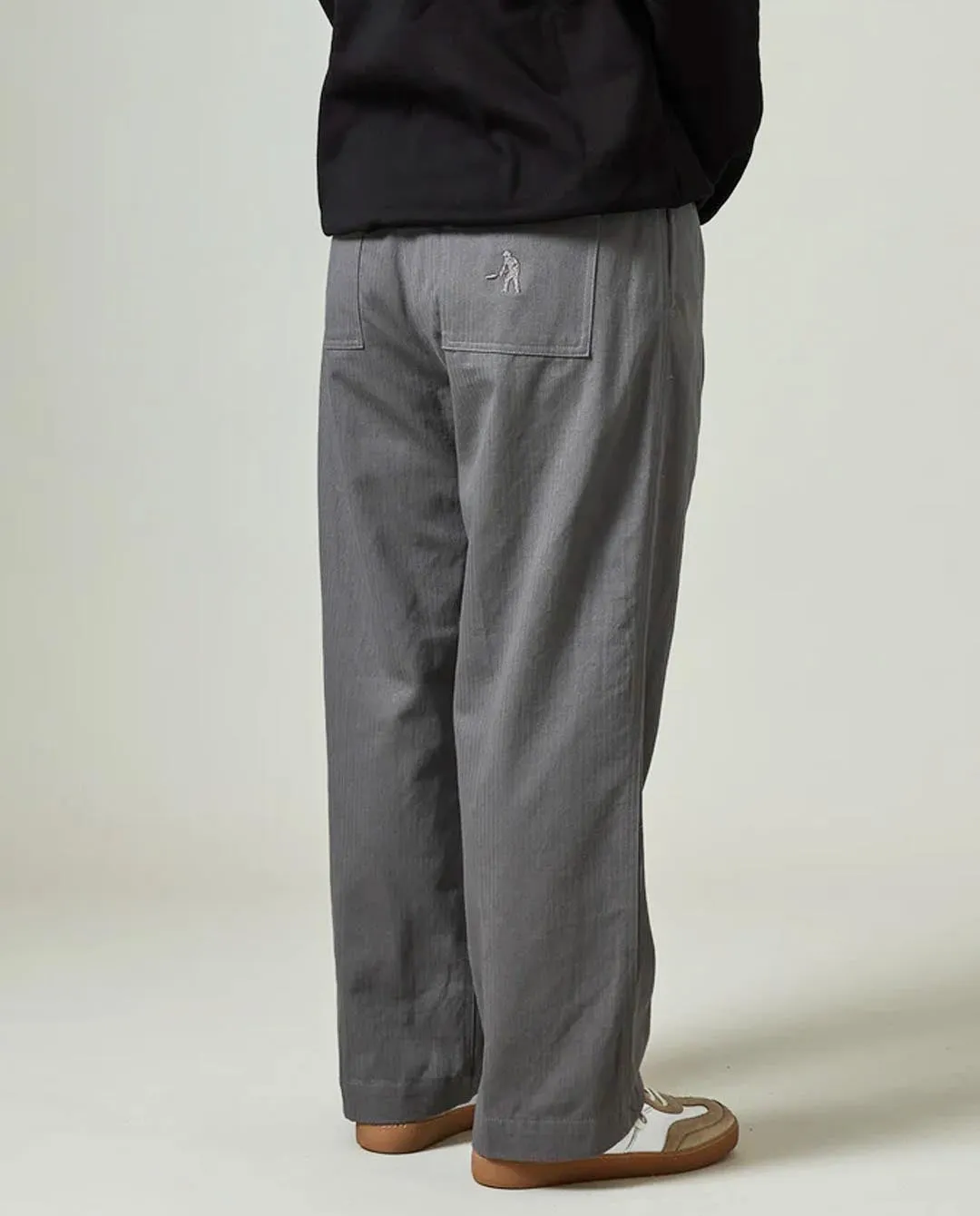 Passport - Herringbone Leagues Club Pant - Grey