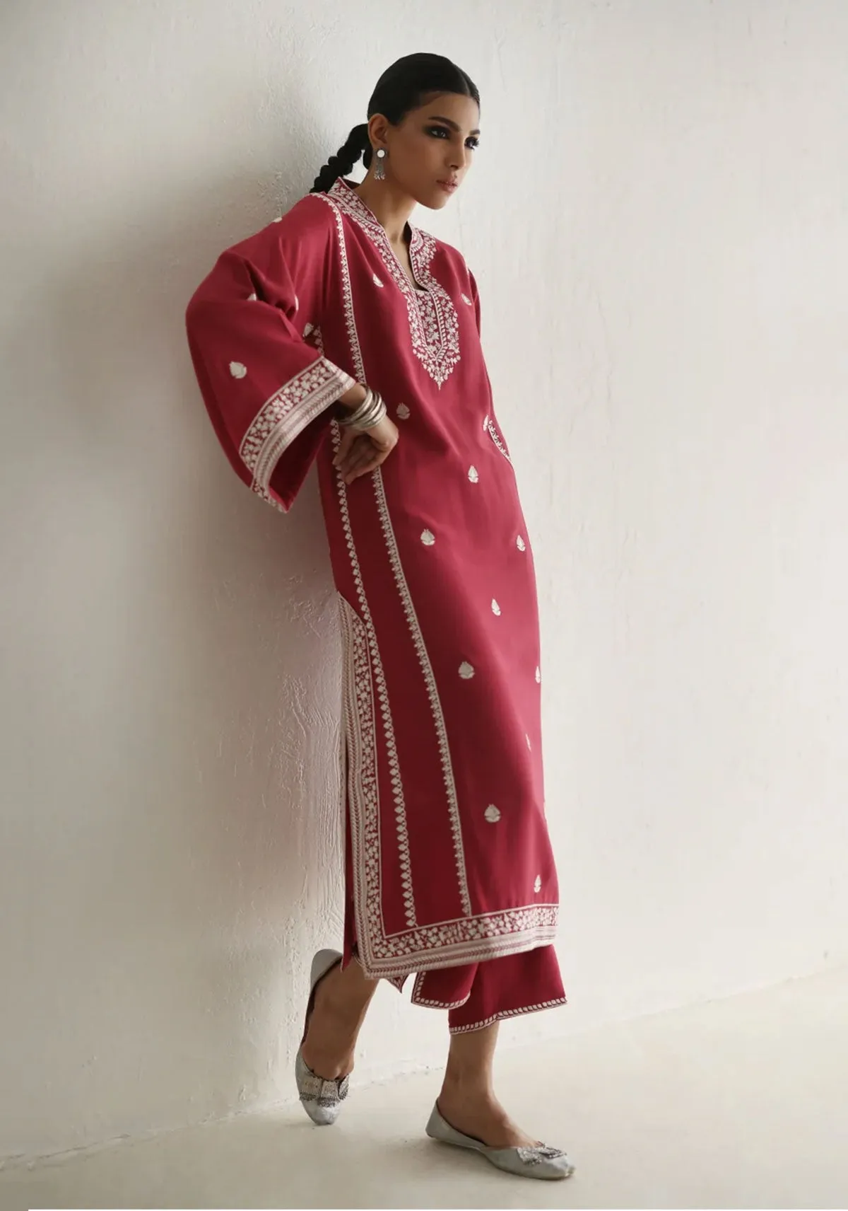 Pointed Collar 8 Kali Pink