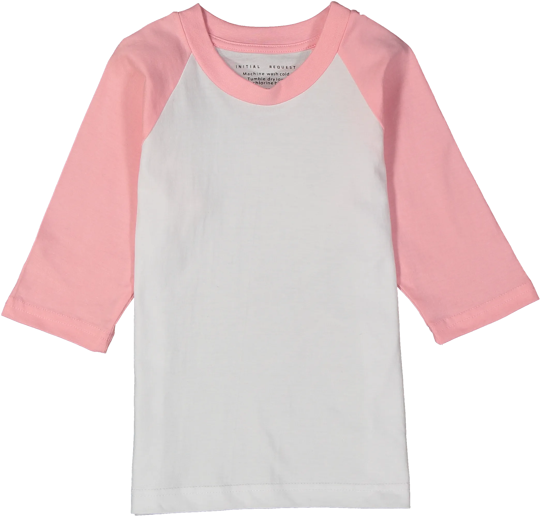 Red, pink or Gray  Raglan Cotton Tee for Boys, Girls, Holiday DTG and Crafting