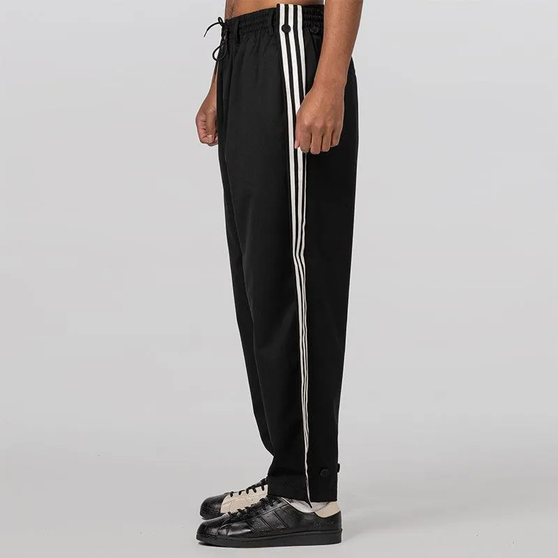 Refined Woven Trackpant - Black