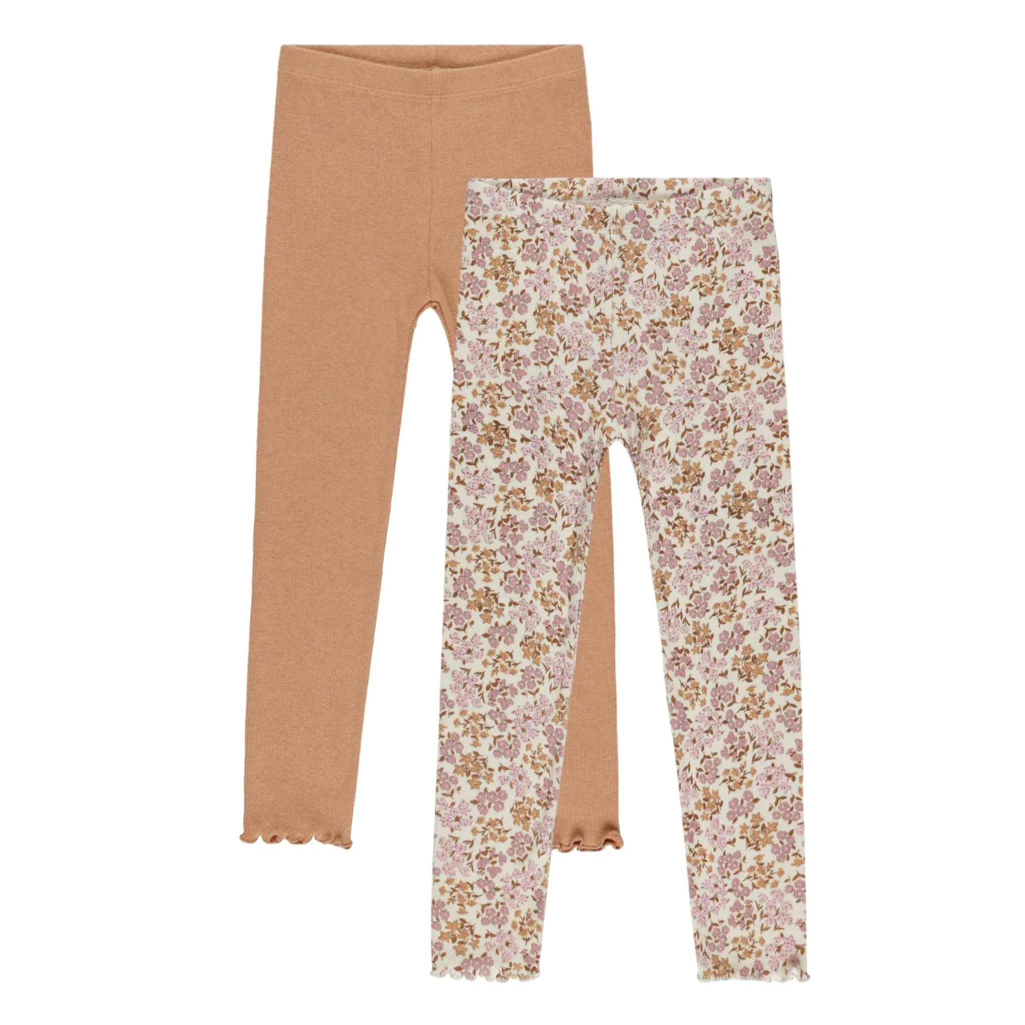 Ribbed Legging Set - Wildflower, Grapefruit
