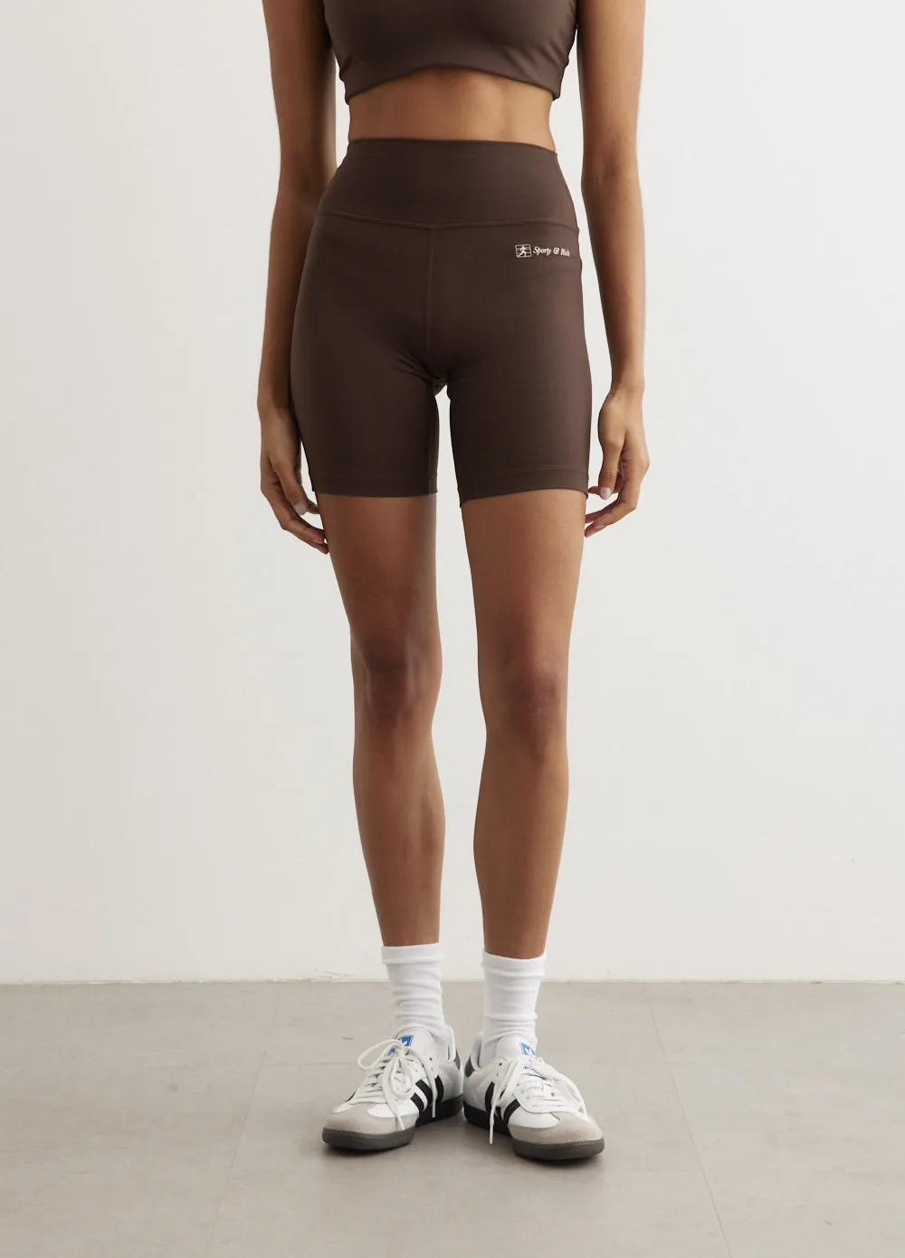 Runner Script Biker Shorts