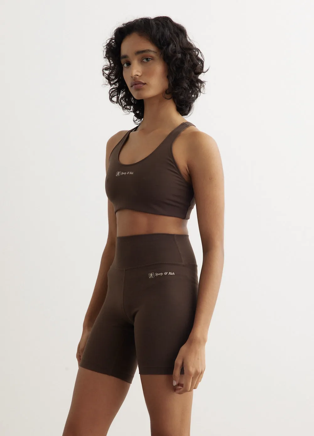 Runner Script Biker Shorts