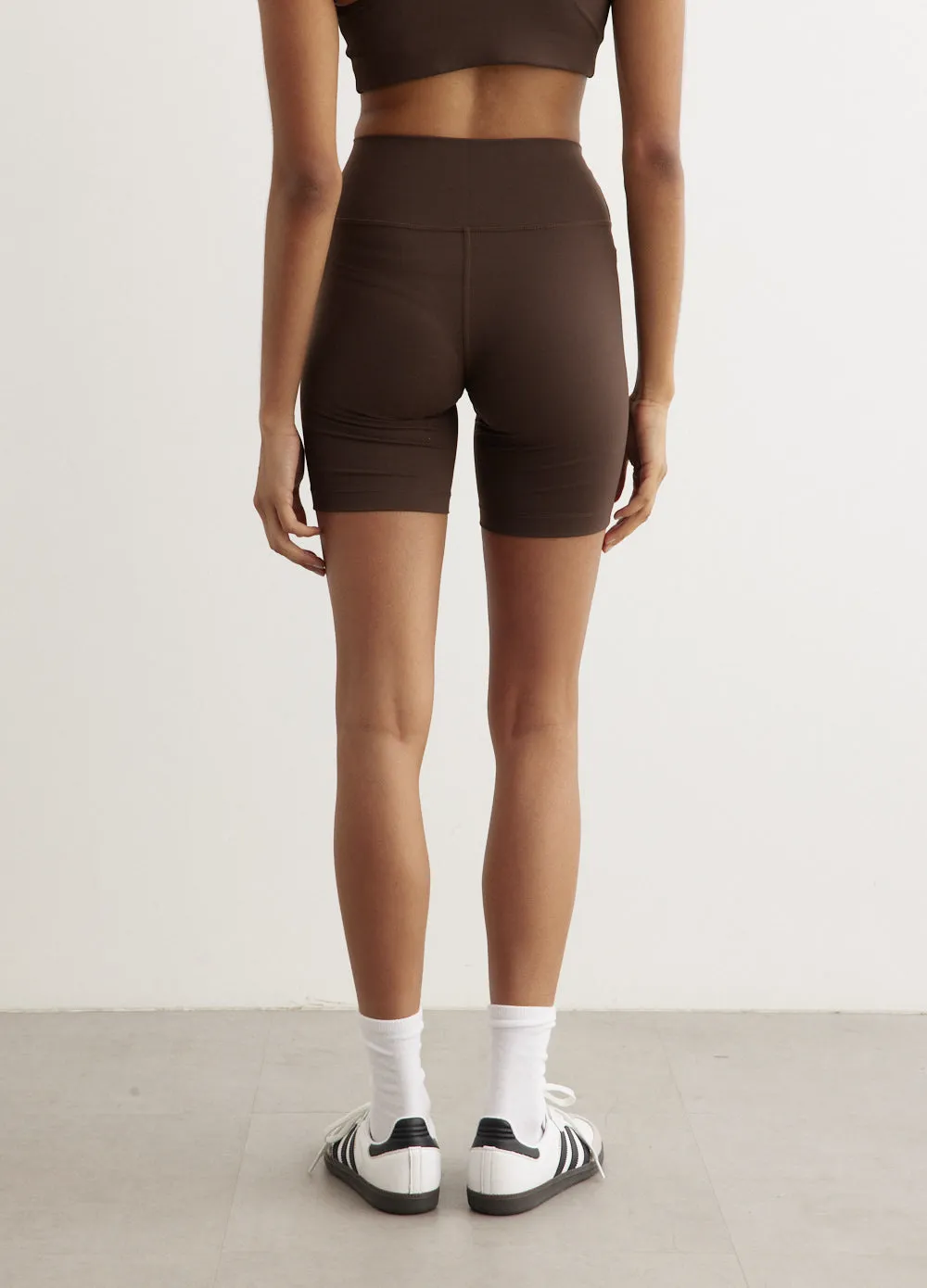Runner Script Biker Shorts