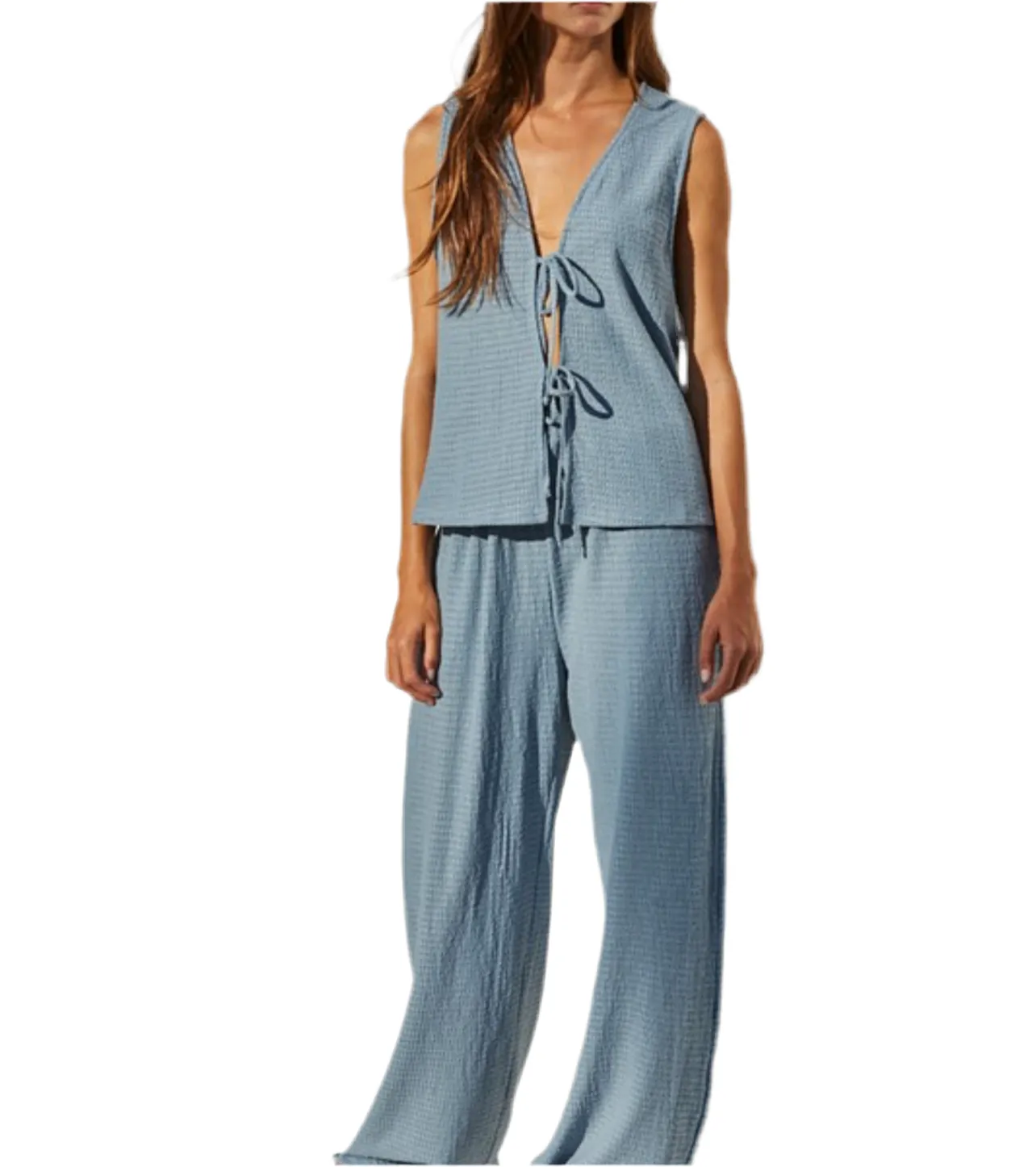 Sabrina Wide Leg Knit Pant
