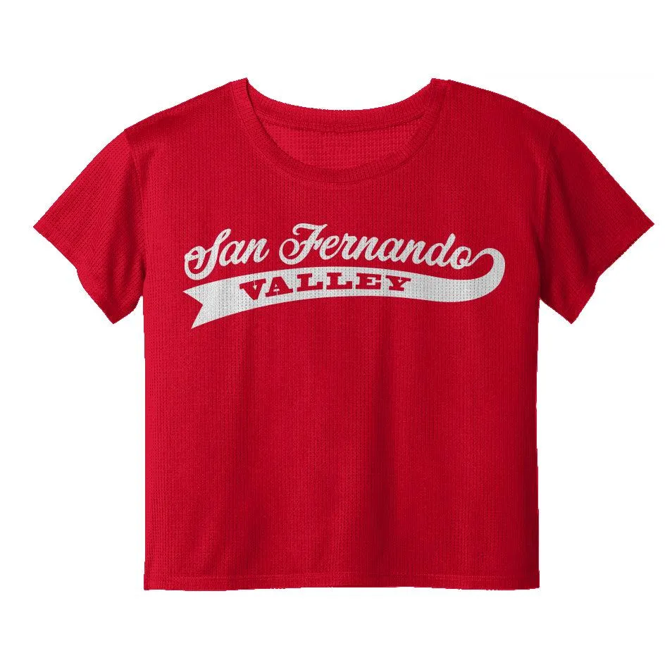 San Fernando Valley - Ladies Crop Tee