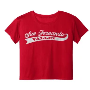 San Fernando Valley - Ladies Crop Tee