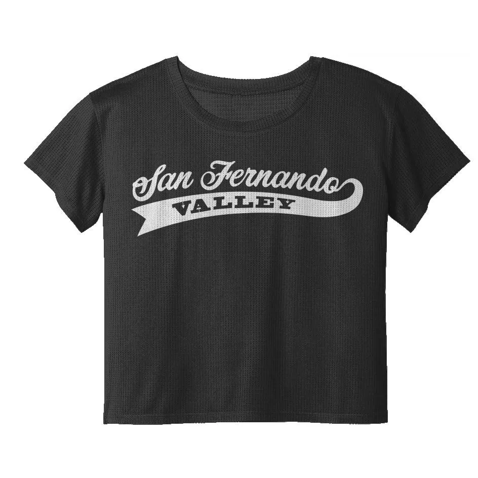 San Fernando Valley - Ladies Crop Tee