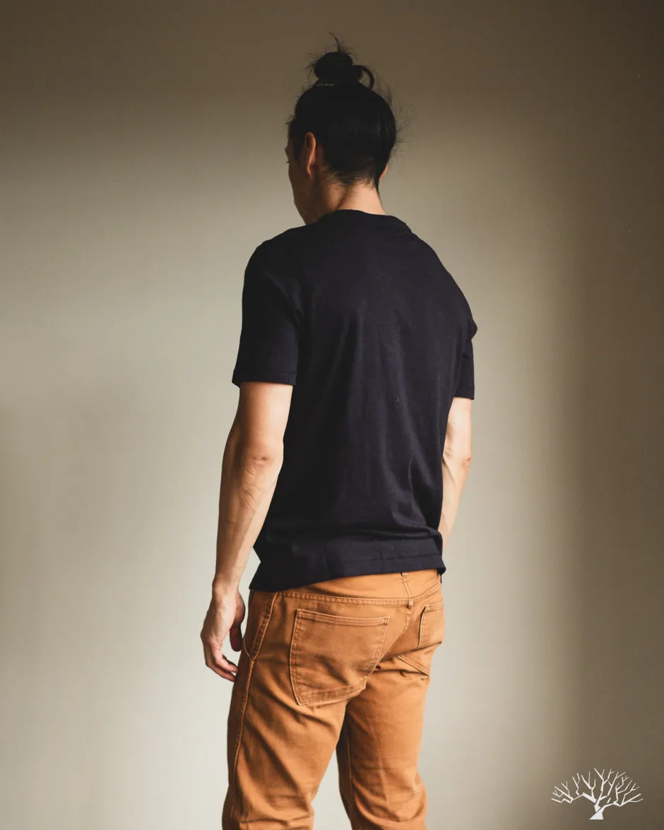 SCT04 Pima Cotton Tee - Dark Navy