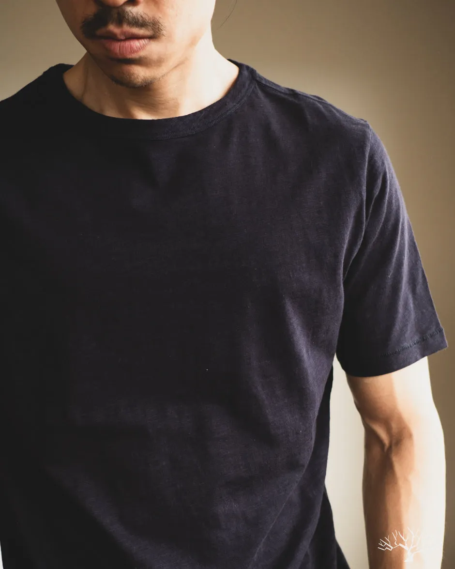 SCT04 Pima Cotton Tee - Dark Navy