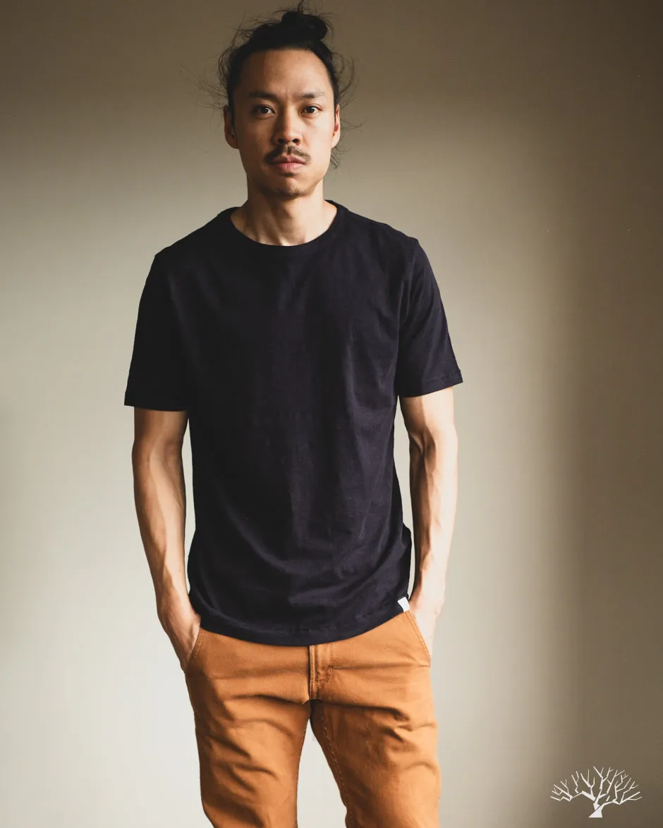 SCT04 Pima Cotton Tee - Dark Navy