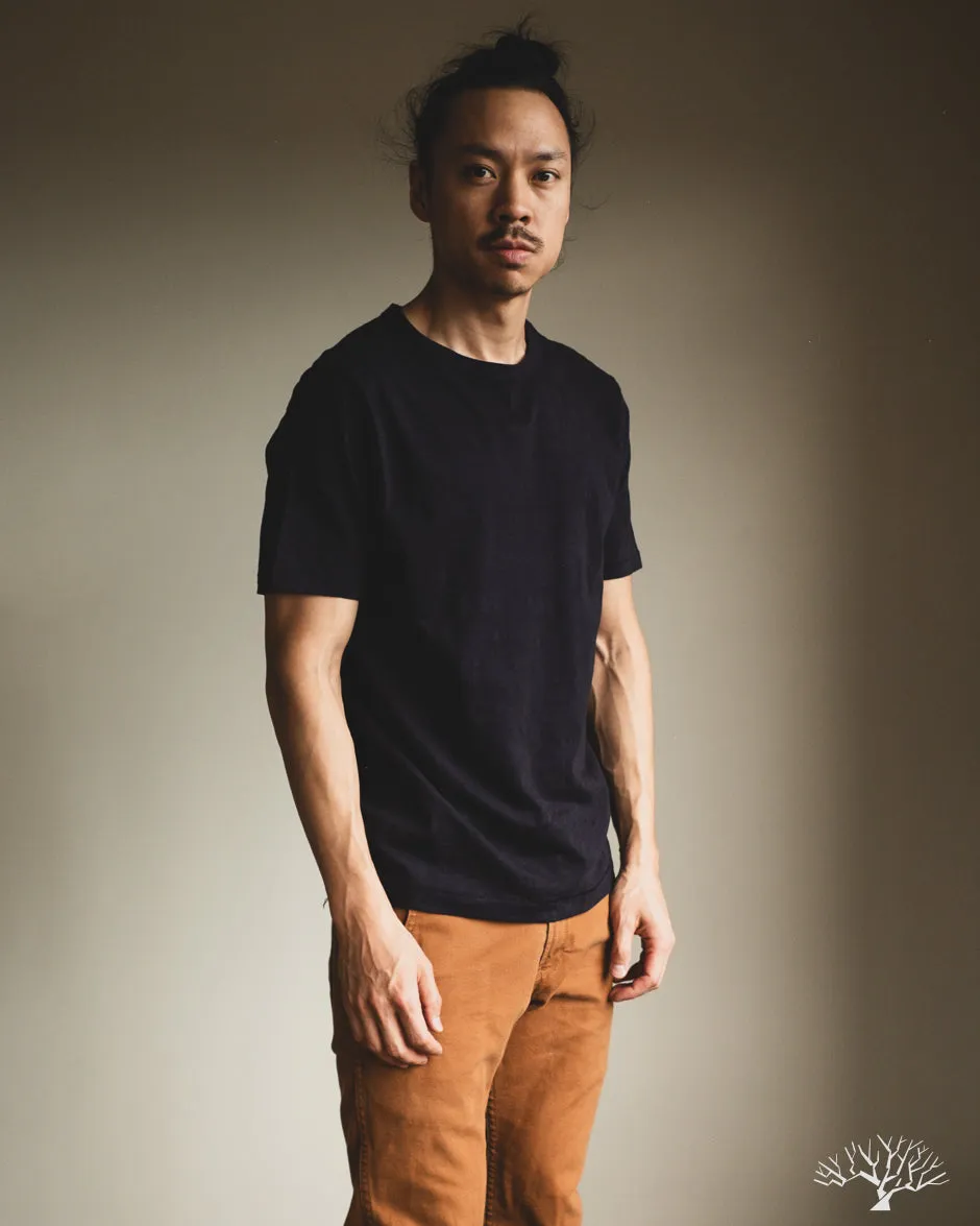 SCT04 Pima Cotton Tee - Dark Navy
