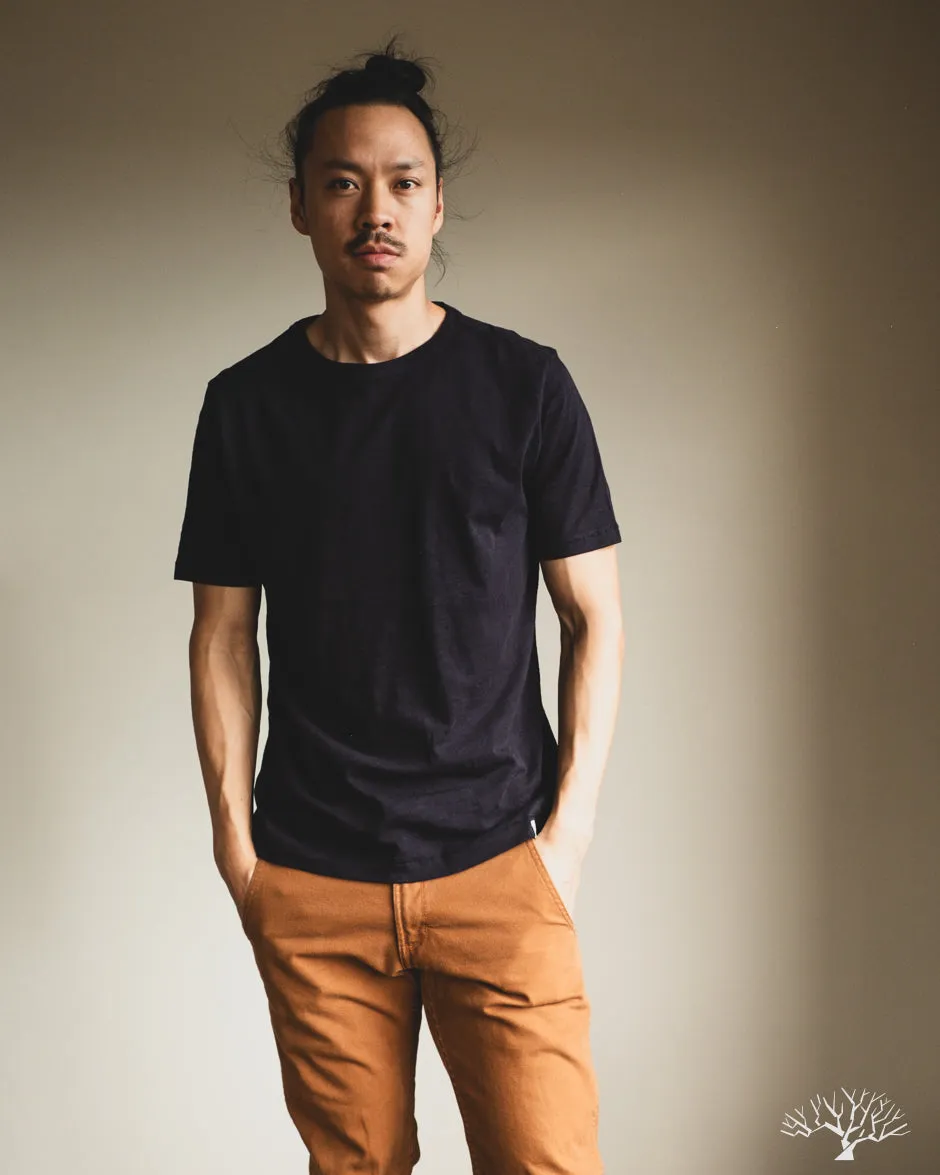 SCT04 Pima Cotton Tee - Dark Navy