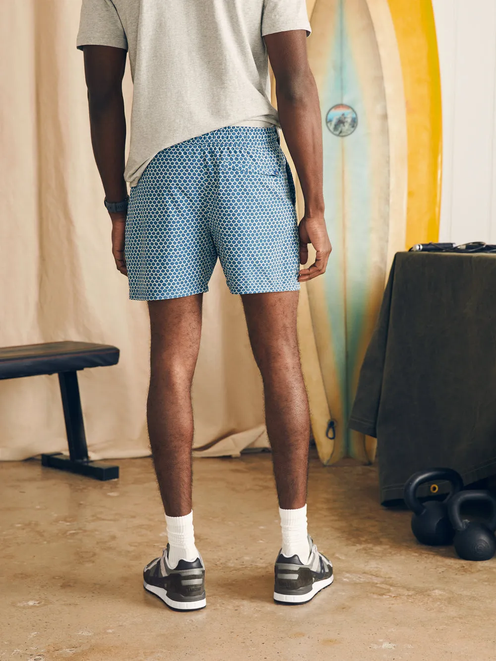 Shorelite Active Shorts - Fishscale