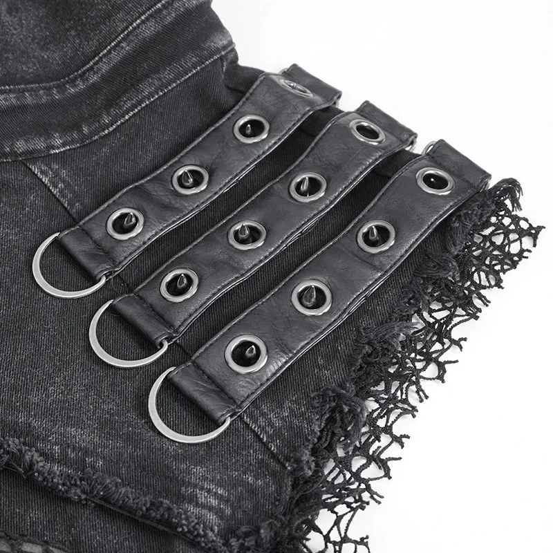 SHT119 Punk men sleeveless shirt