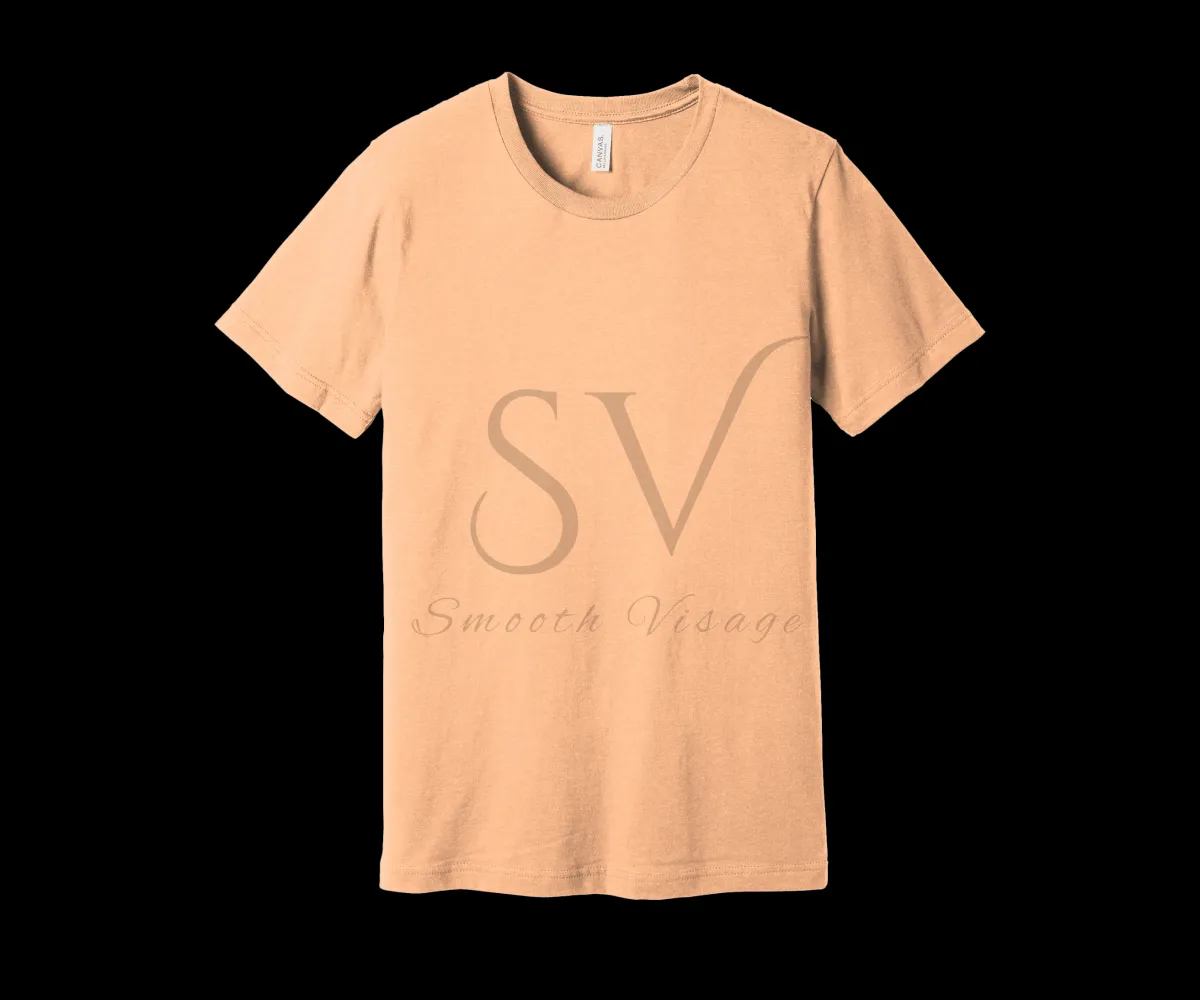 Smooth Visage Custom Personalized Unisex T-shirt, Salvation T-Shirt, Custom Tee, Couples T-Shirt, Couple Tees, Custom Long Sleeve Tees