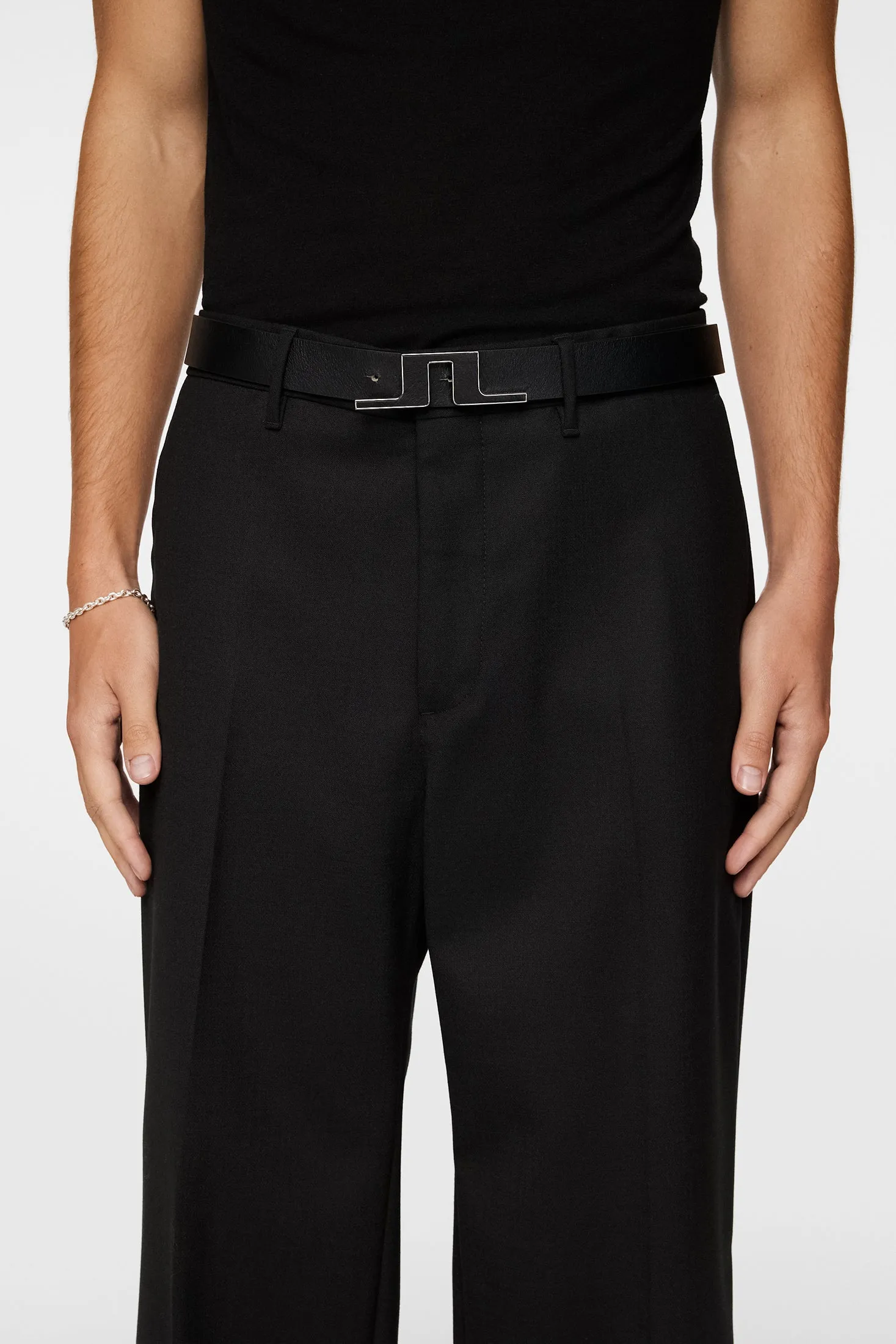 Sonny Wide Dinner Pants / Black