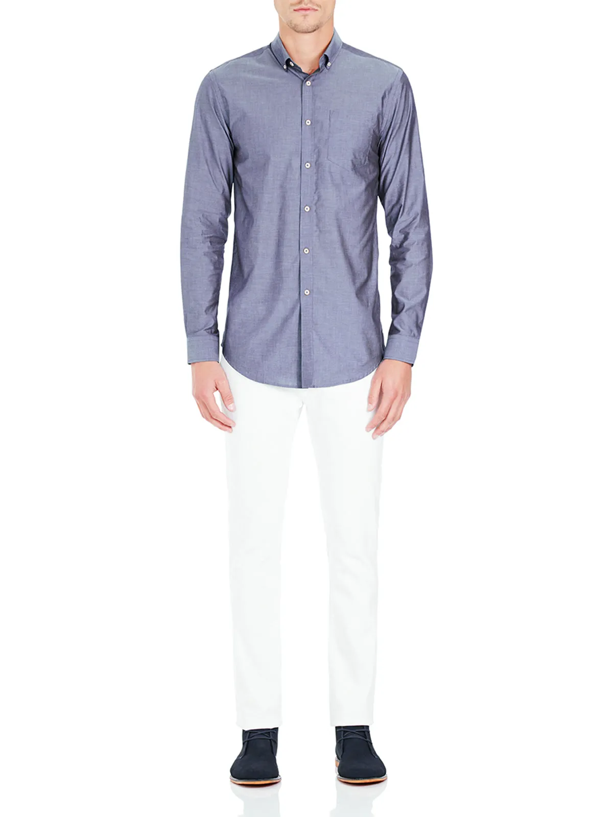 Stratton Bttn Down Slim Shirt