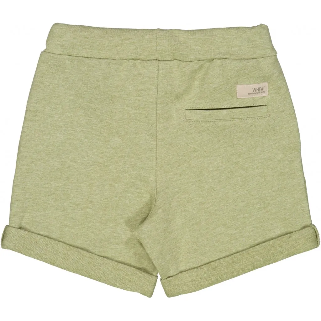 Sweatshorts Manfred - forest mist melange