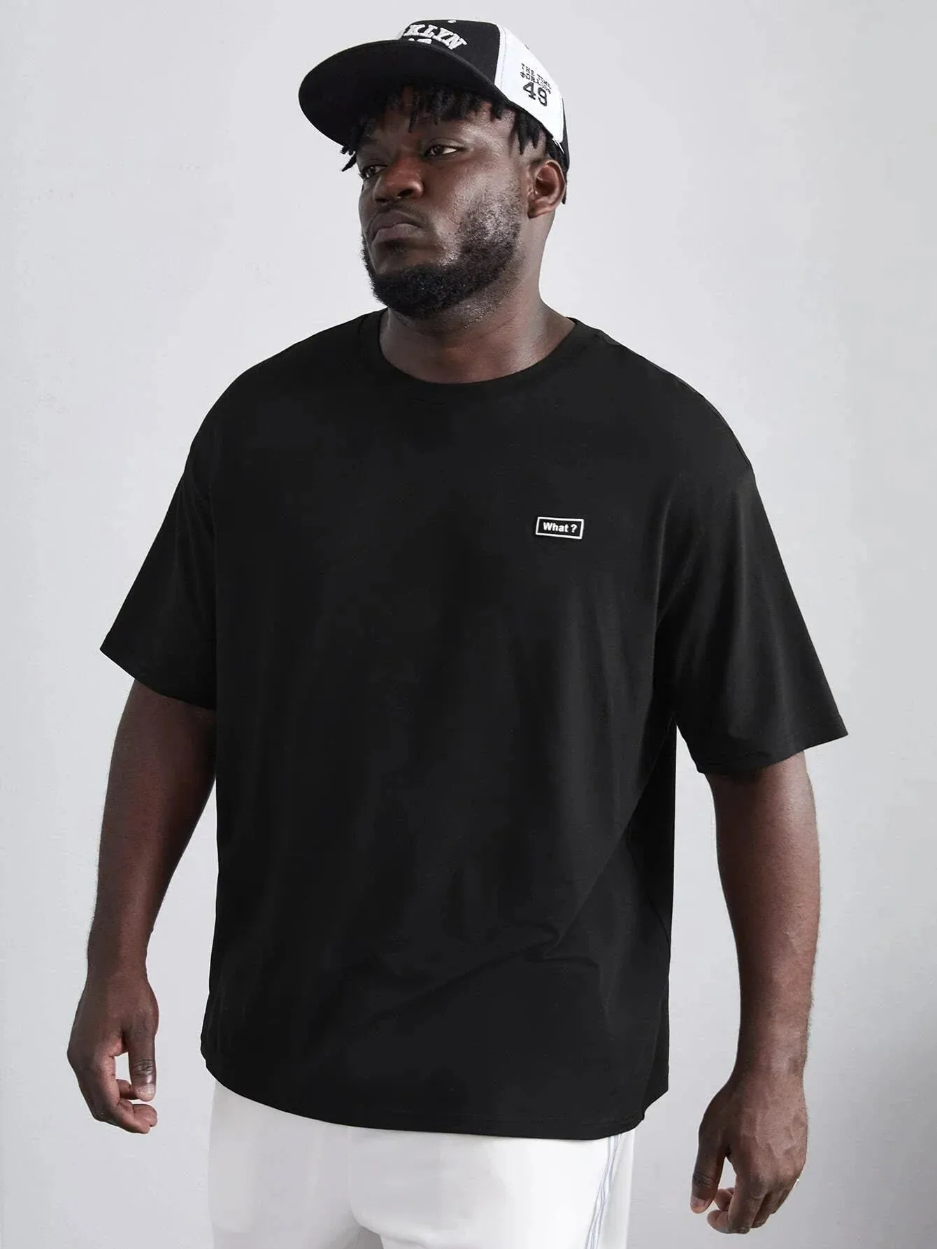 SXV  'I Don't Care’ Printed Cool Aesthetic Oversized T-shirt