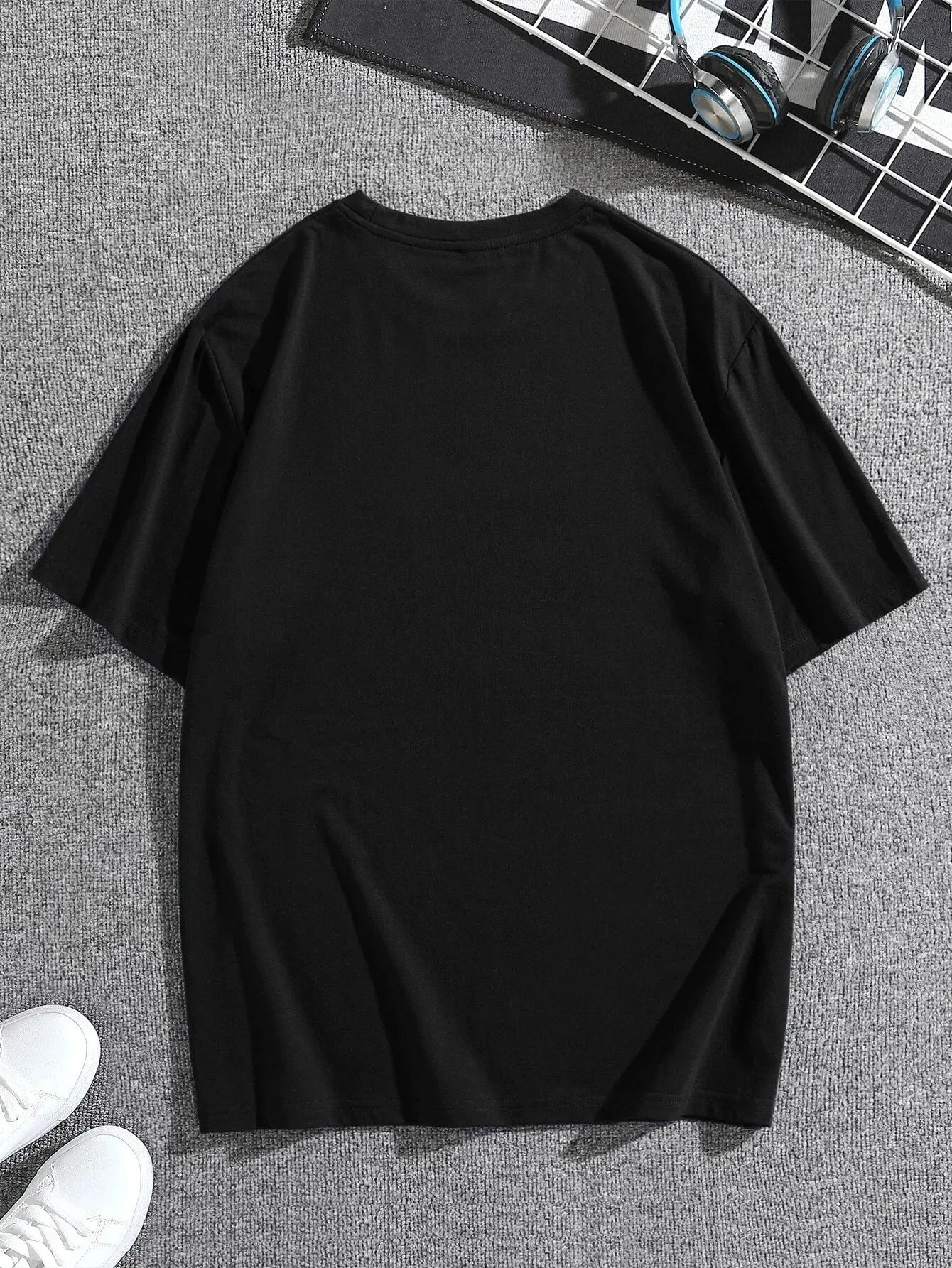 SXV  'Little Dianousers’ Printed Cool Aesthetic Oversized T-shirt