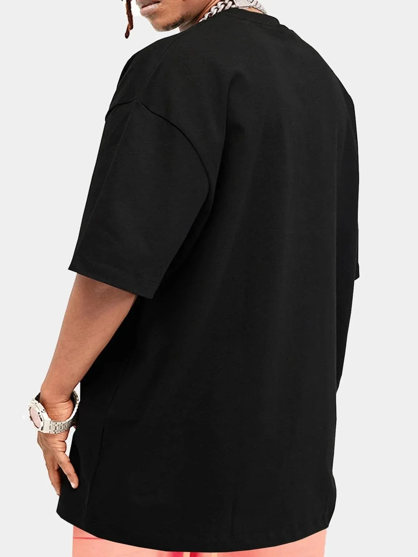 SXV  'Nothing’ Printed Cool Aesthetic Oversized T-shirt