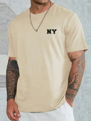 SXV  'NY’ Printed Cool Aesthetic Oversized T-shirt