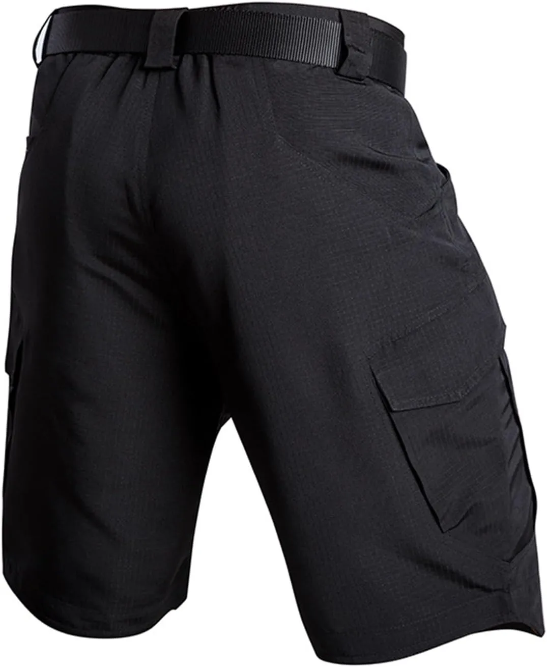 Tactical Shorts for Men Stretch Waterproof Quick Dry Cargo Pants Ripstop Lightweight Camping Hiking Pants with Pockets