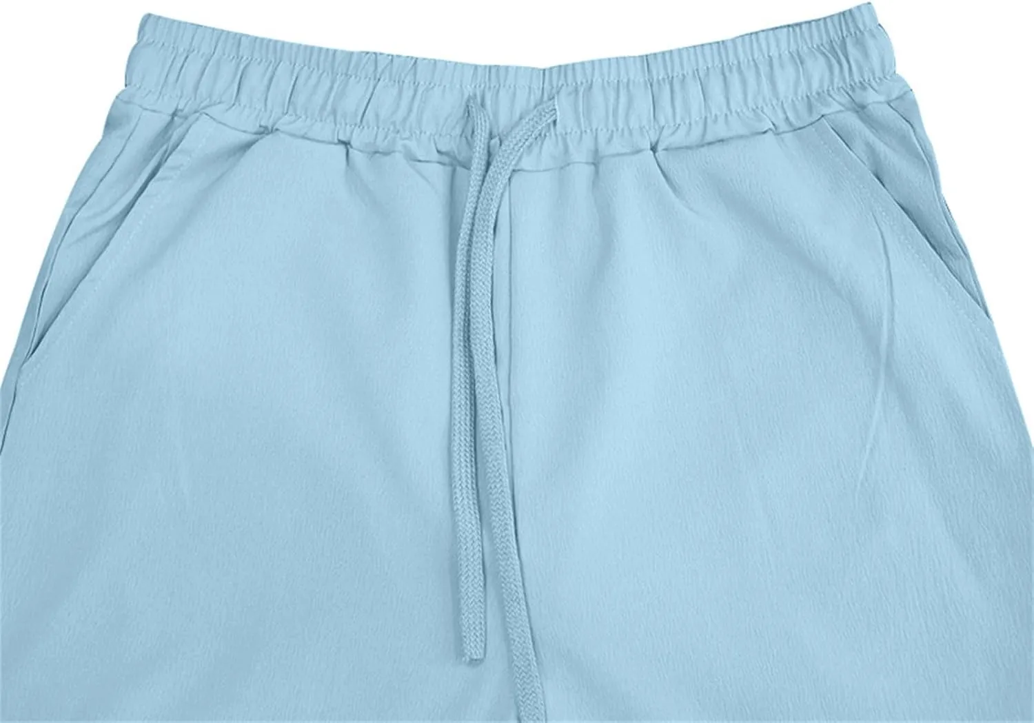 Thatrich Mens Casual Pants Relaxed Linen Beach Yoga Pant Workout Breathable Lightweight Trousers Summer Solid Color Joggers