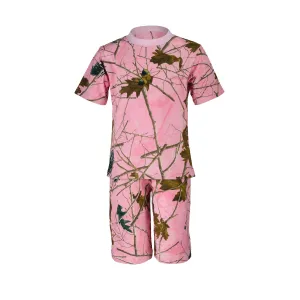 TODDLER CAMO SHORT TEE AND PANTS COMBO