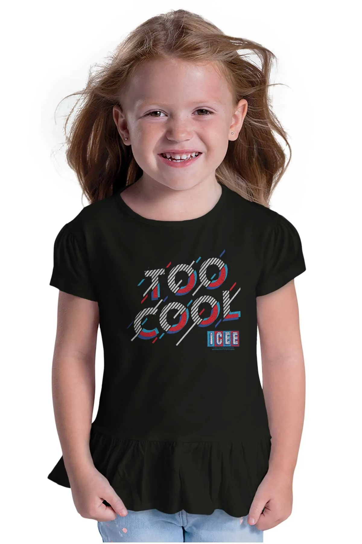 Too Cool Toddler Ruffle Bottom Tee