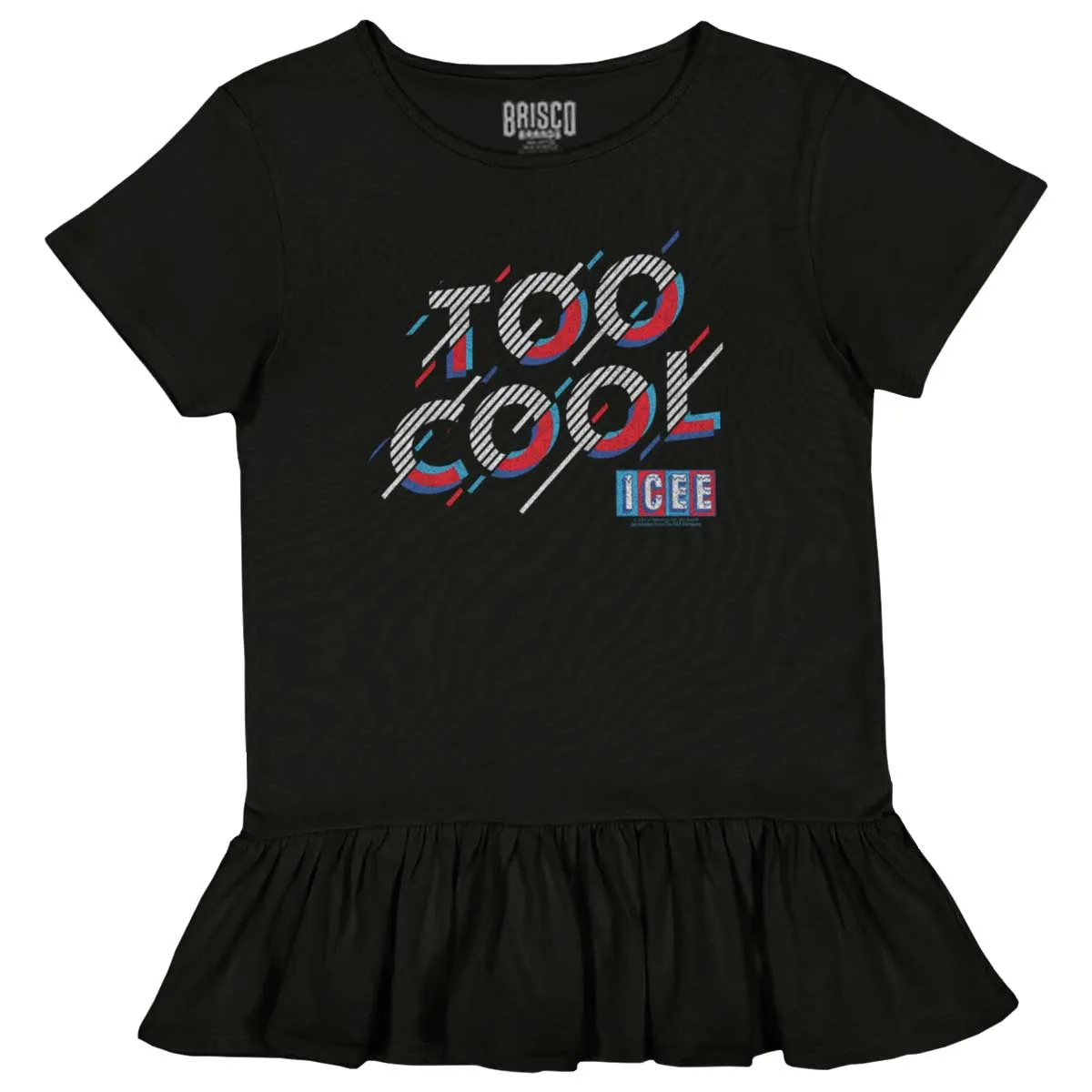 Too Cool Toddler Ruffle Bottom Tee