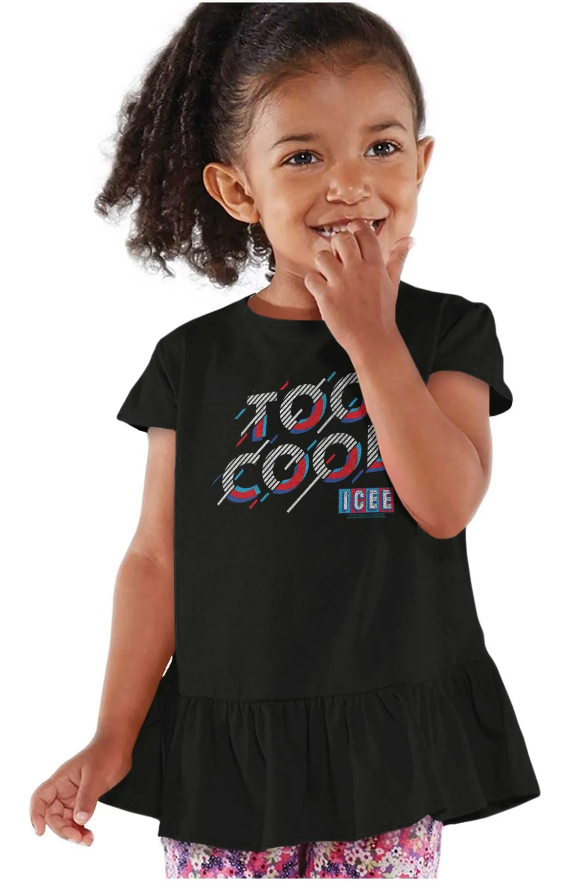 Too Cool Toddler Ruffle Bottom Tee