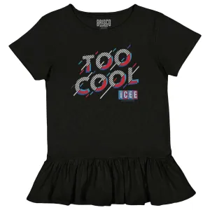 Too Cool Toddler Ruffle Bottom Tee