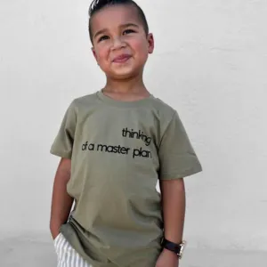 Trilogy Design Co - Master Plan Tee in Army Green