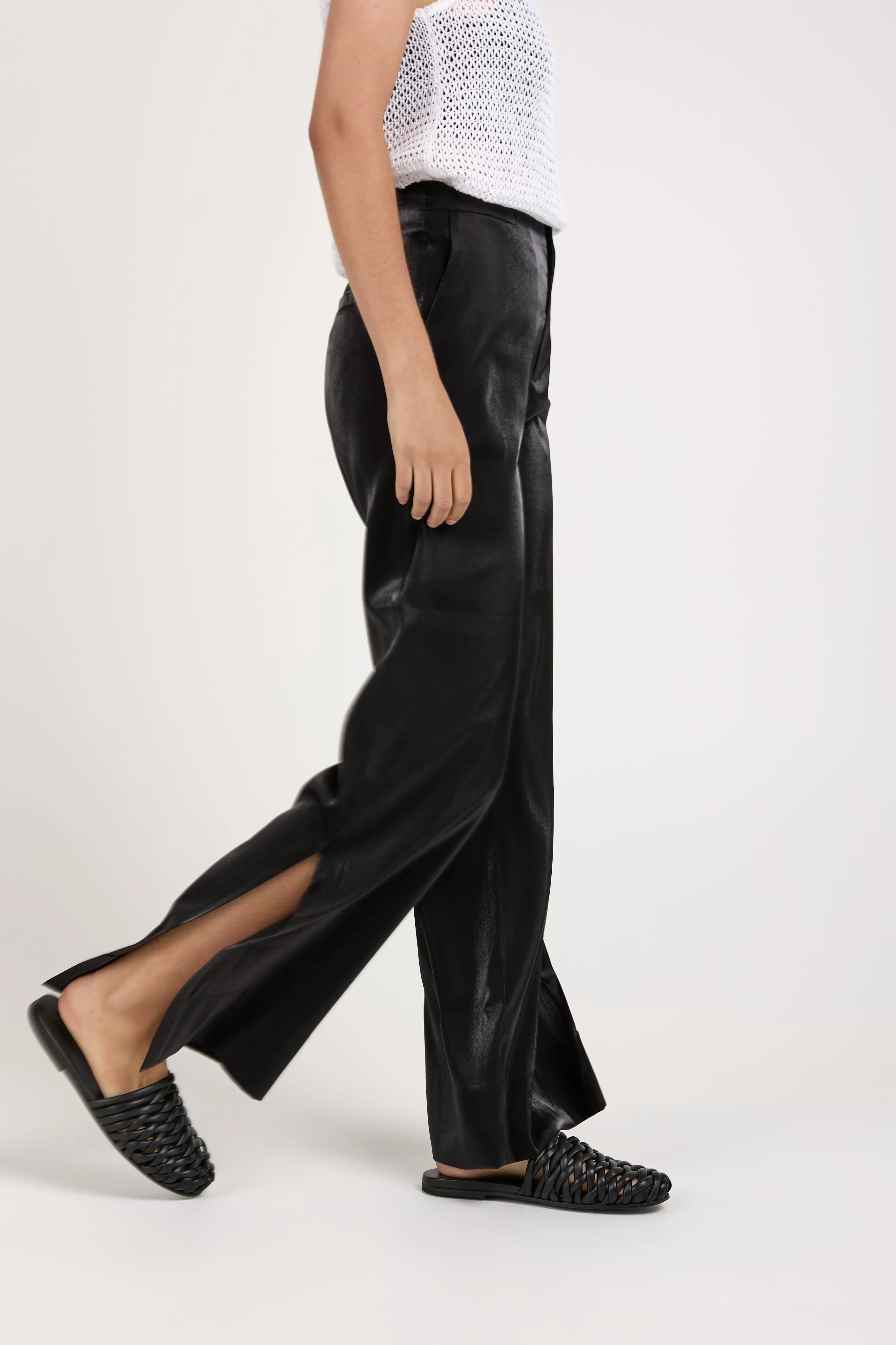 Vapor Viscose Pant in Black