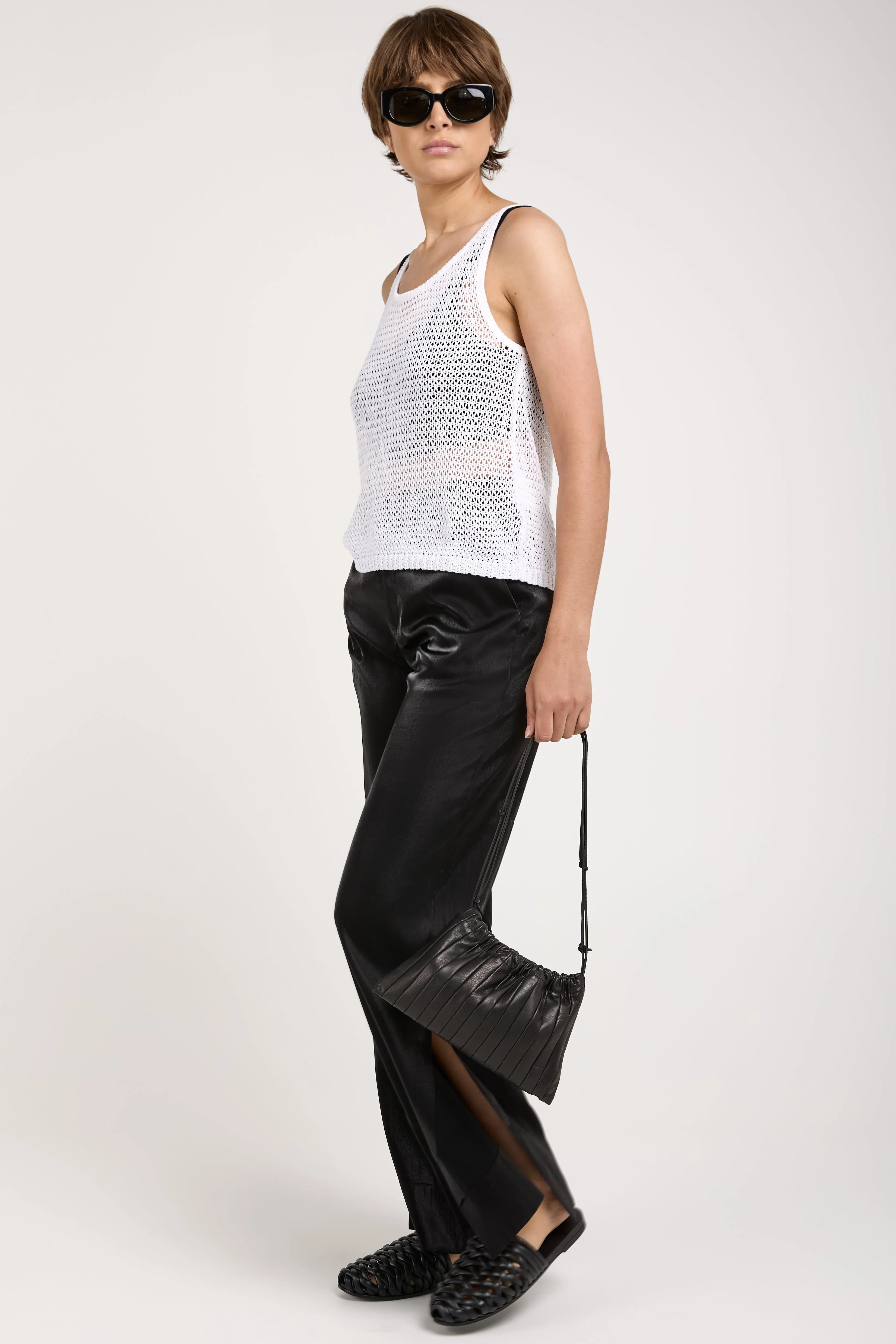 Vapor Viscose Pant in Black