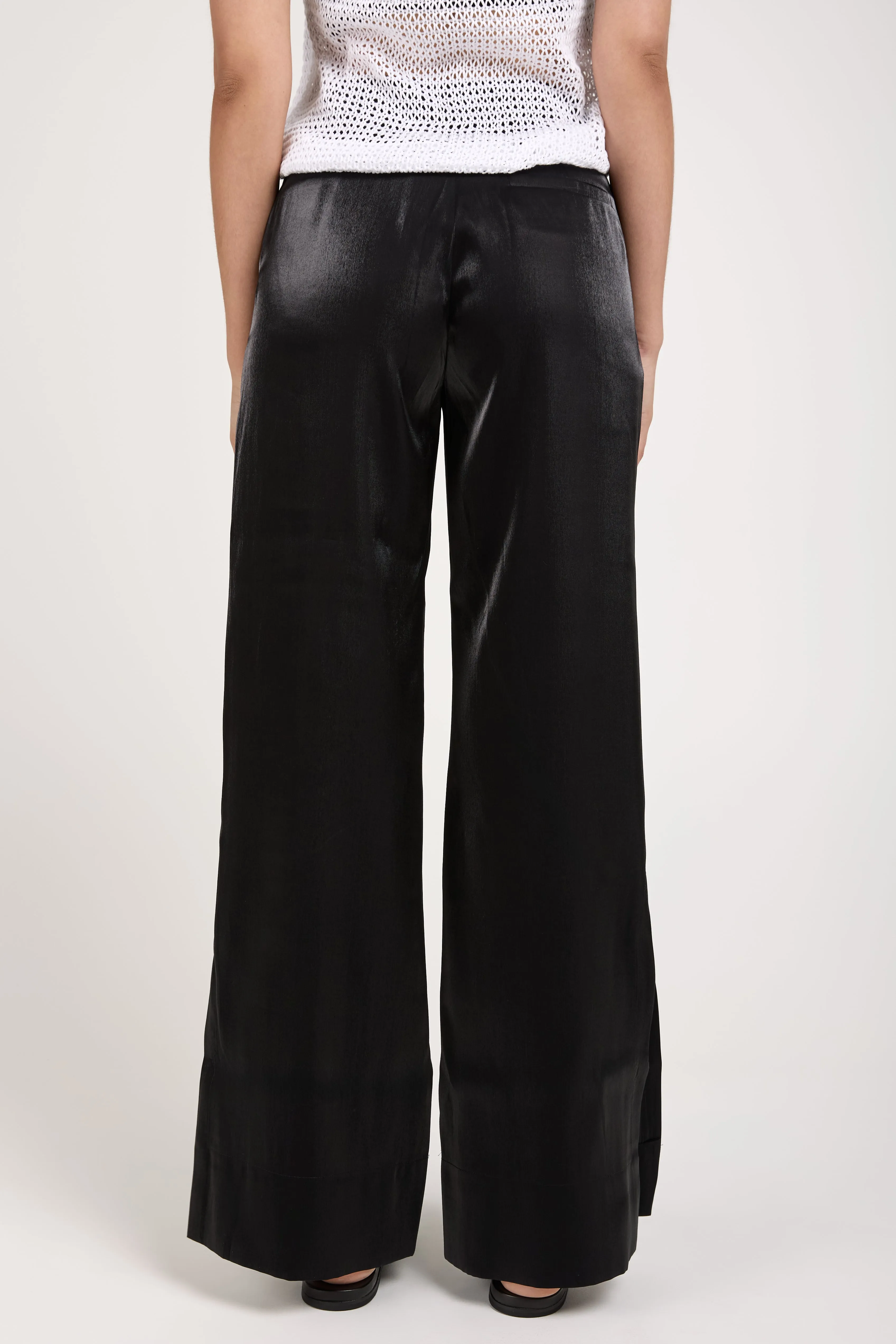 Vapor Viscose Pant in Black