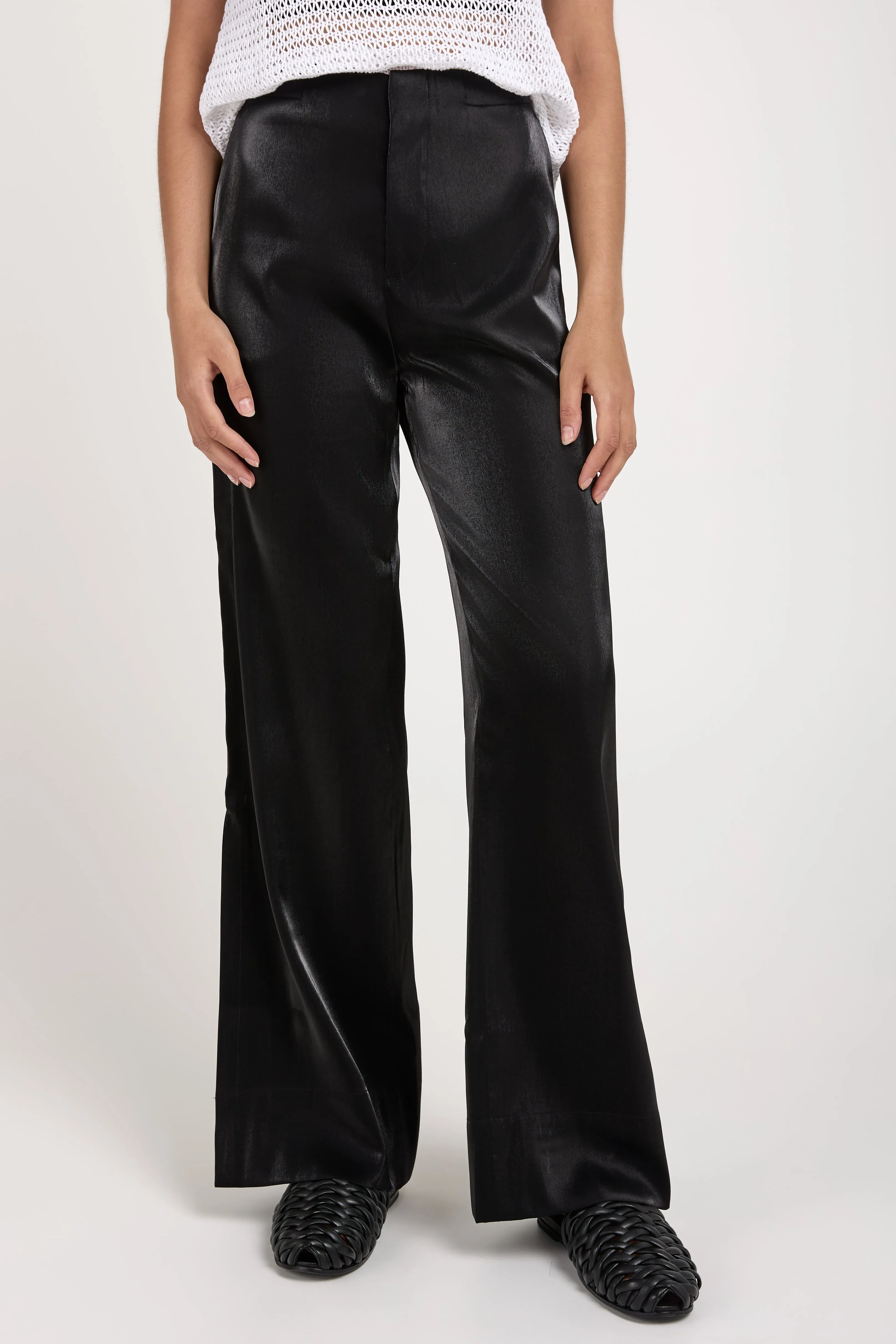 Vapor Viscose Pant in Black