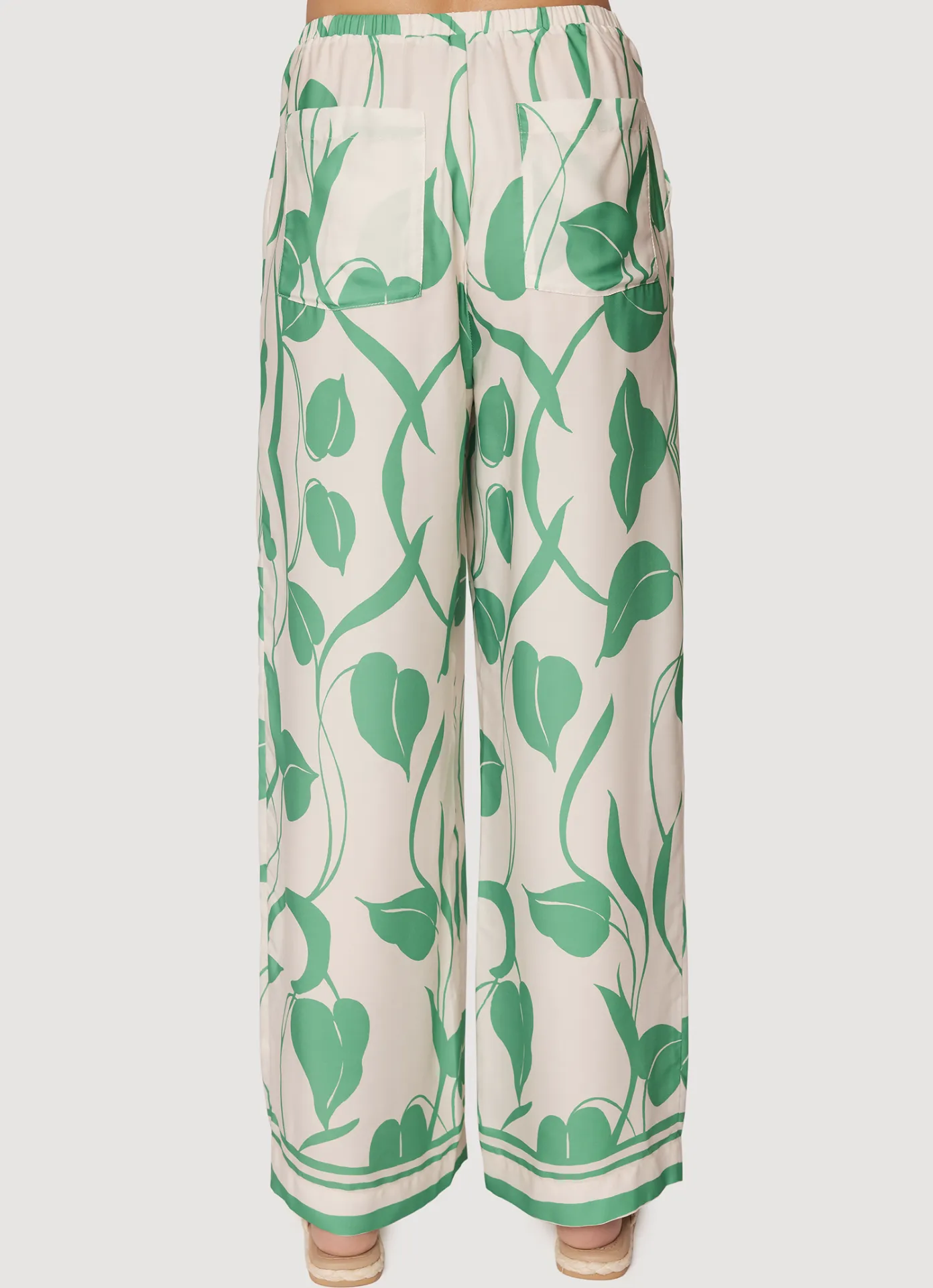 Vineyard Vistas Pants - Green/Cream