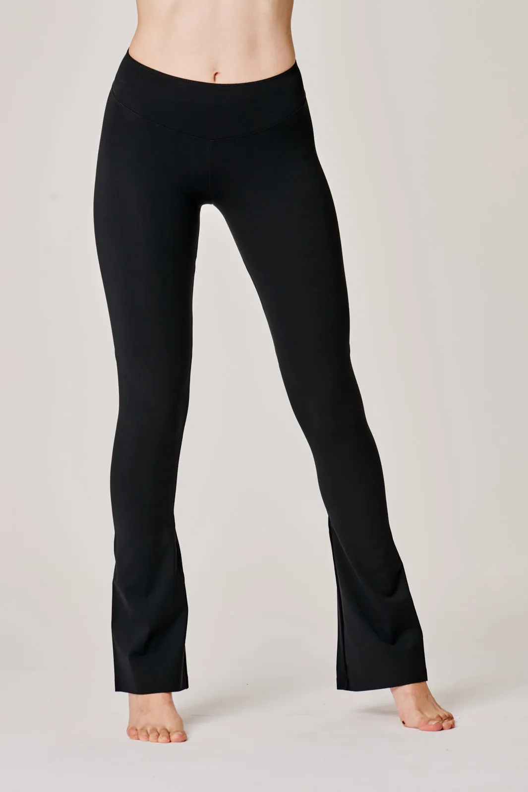 Vortice Black Flare Leggings