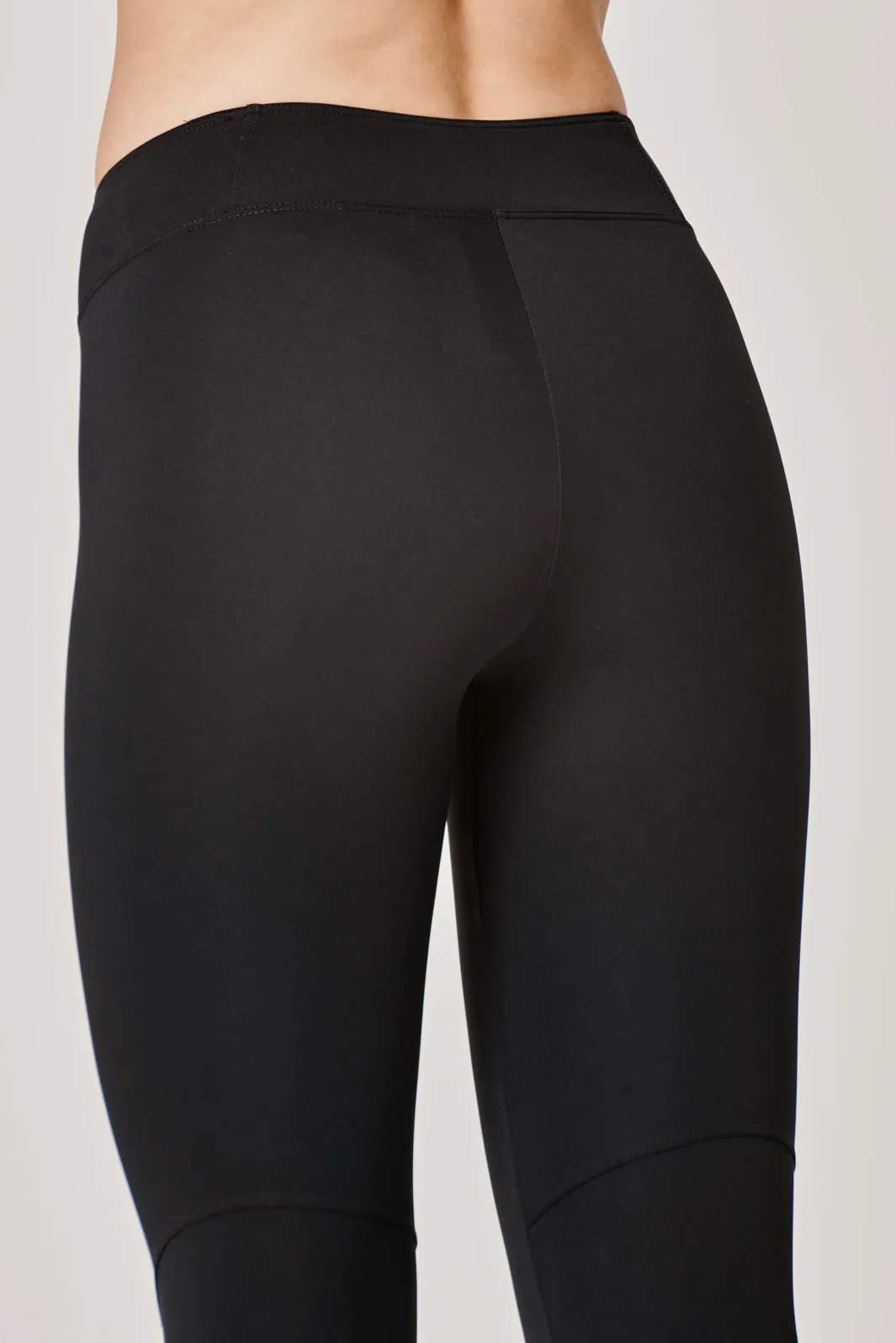 Vortice Black Flare Leggings