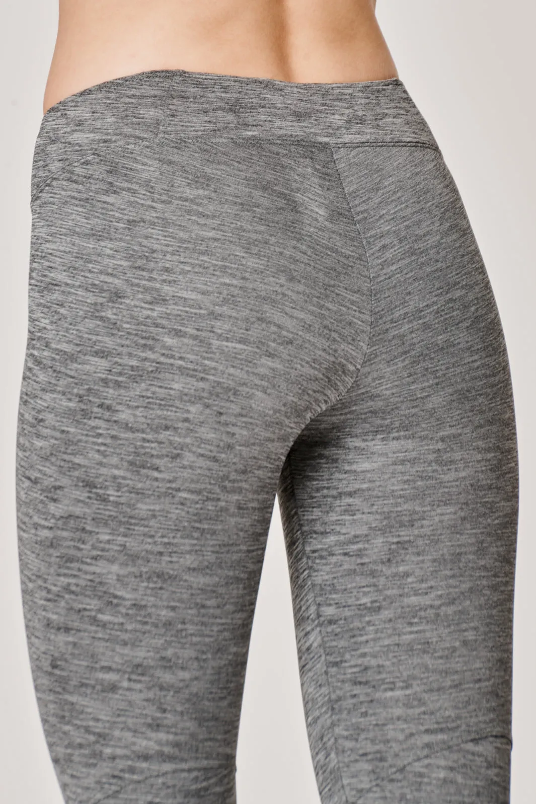 Vortice Grey Flare Leggings