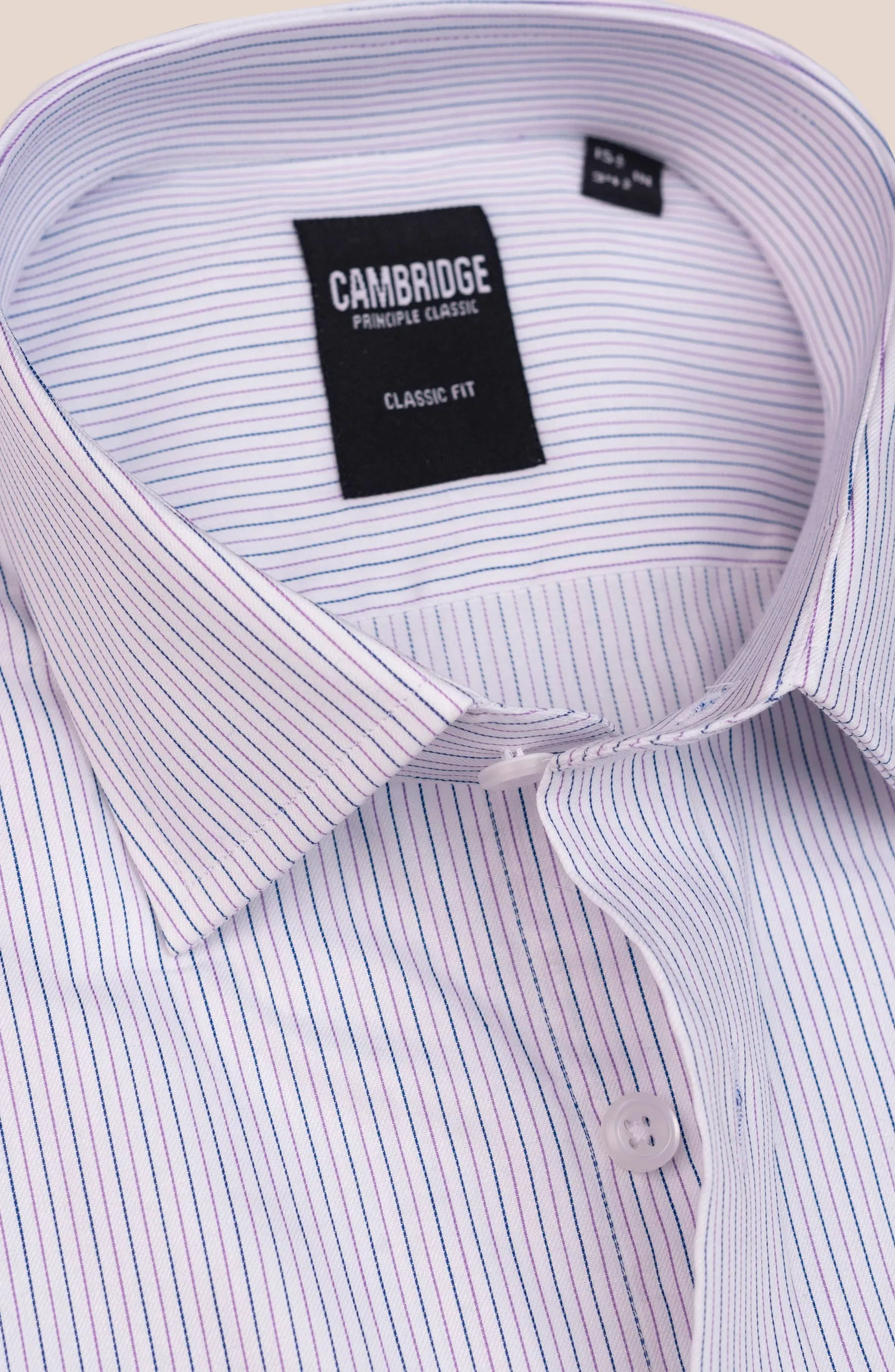 White Stripe Cotton Shirt