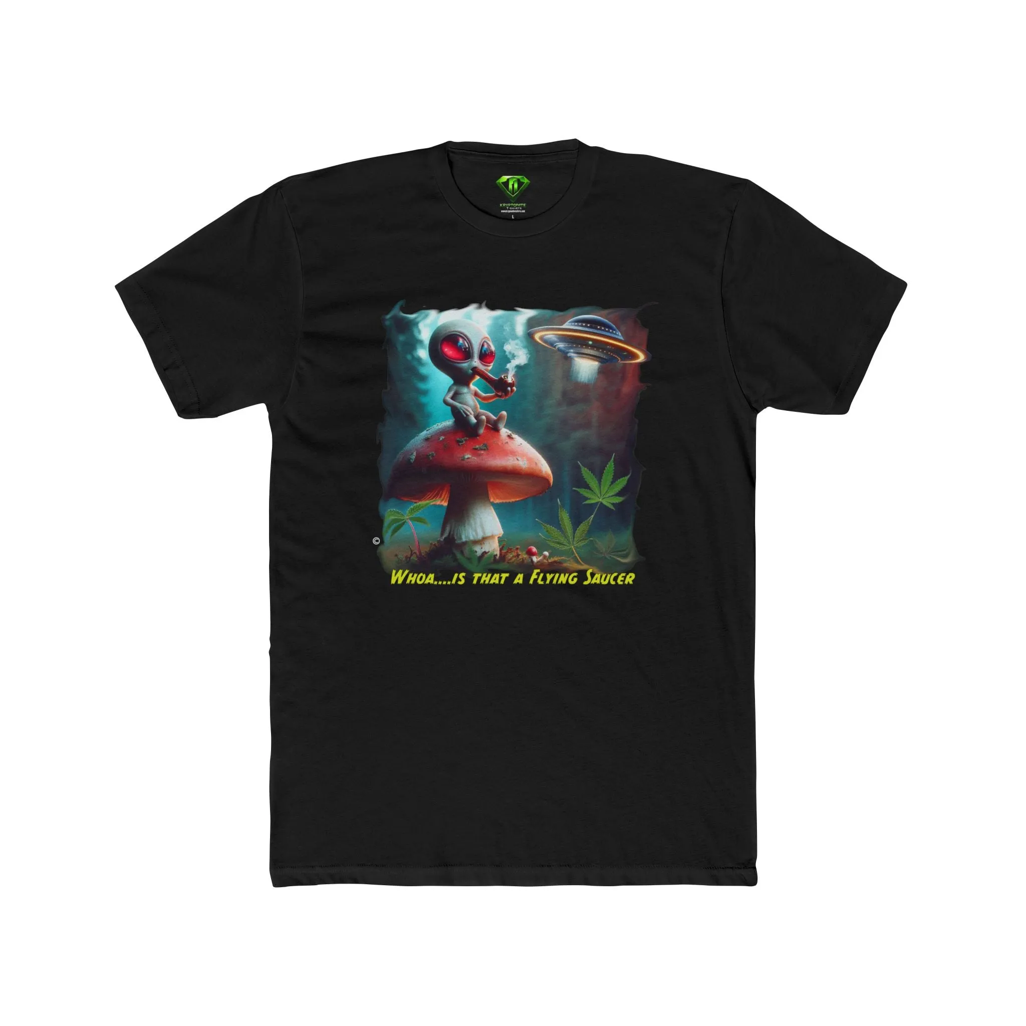 Whoa! Flying Saucer T-shirt, Unisex Tees,