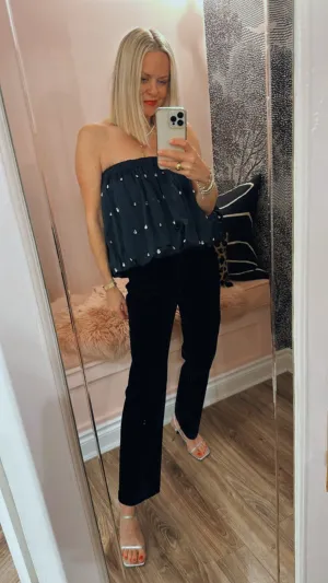 'Willie' Velvet Pant