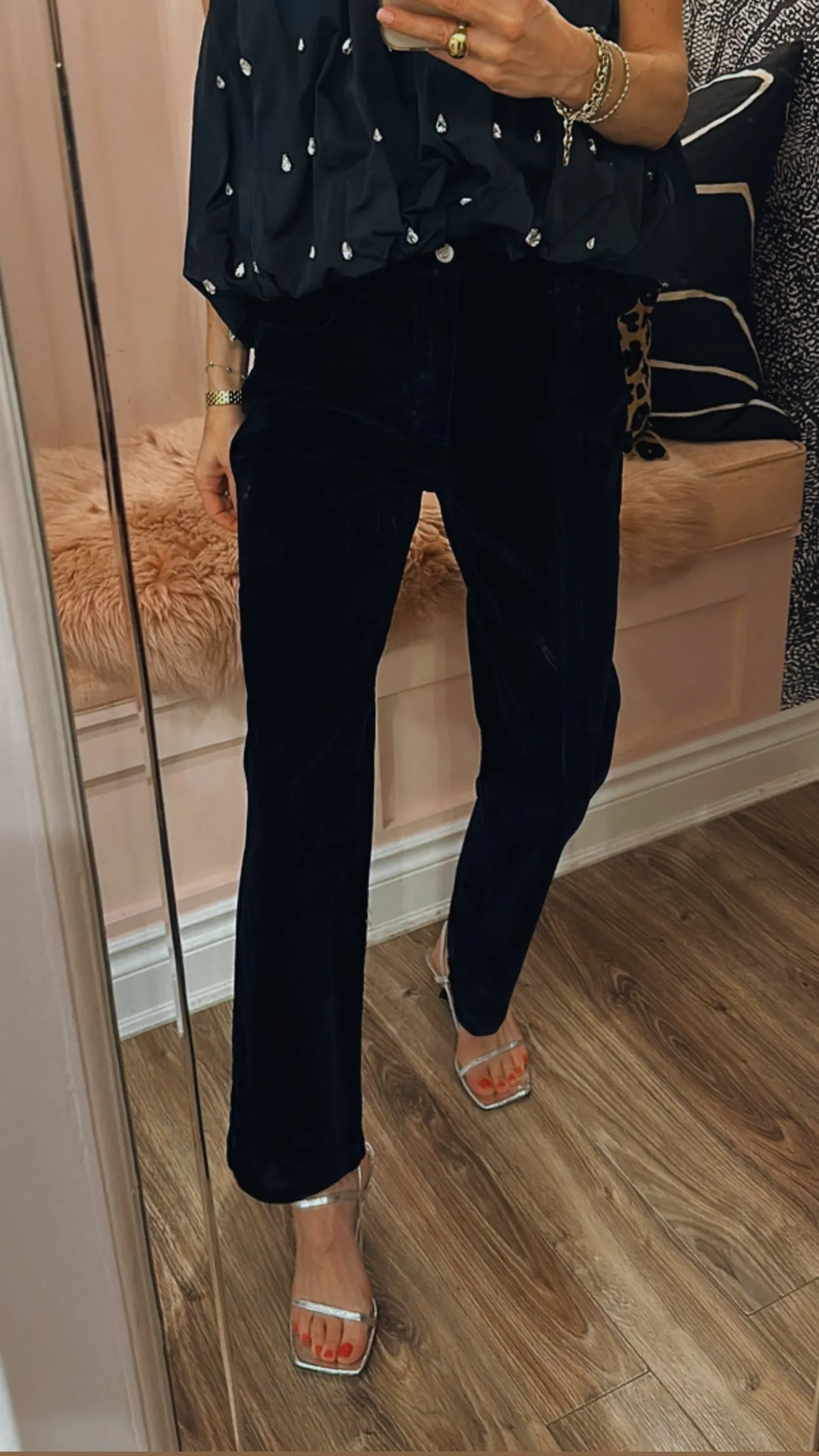 'Willie' Velvet Pant