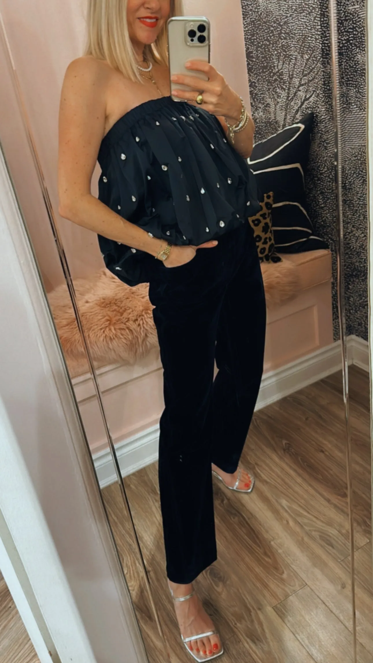 'Willie' Velvet Pant