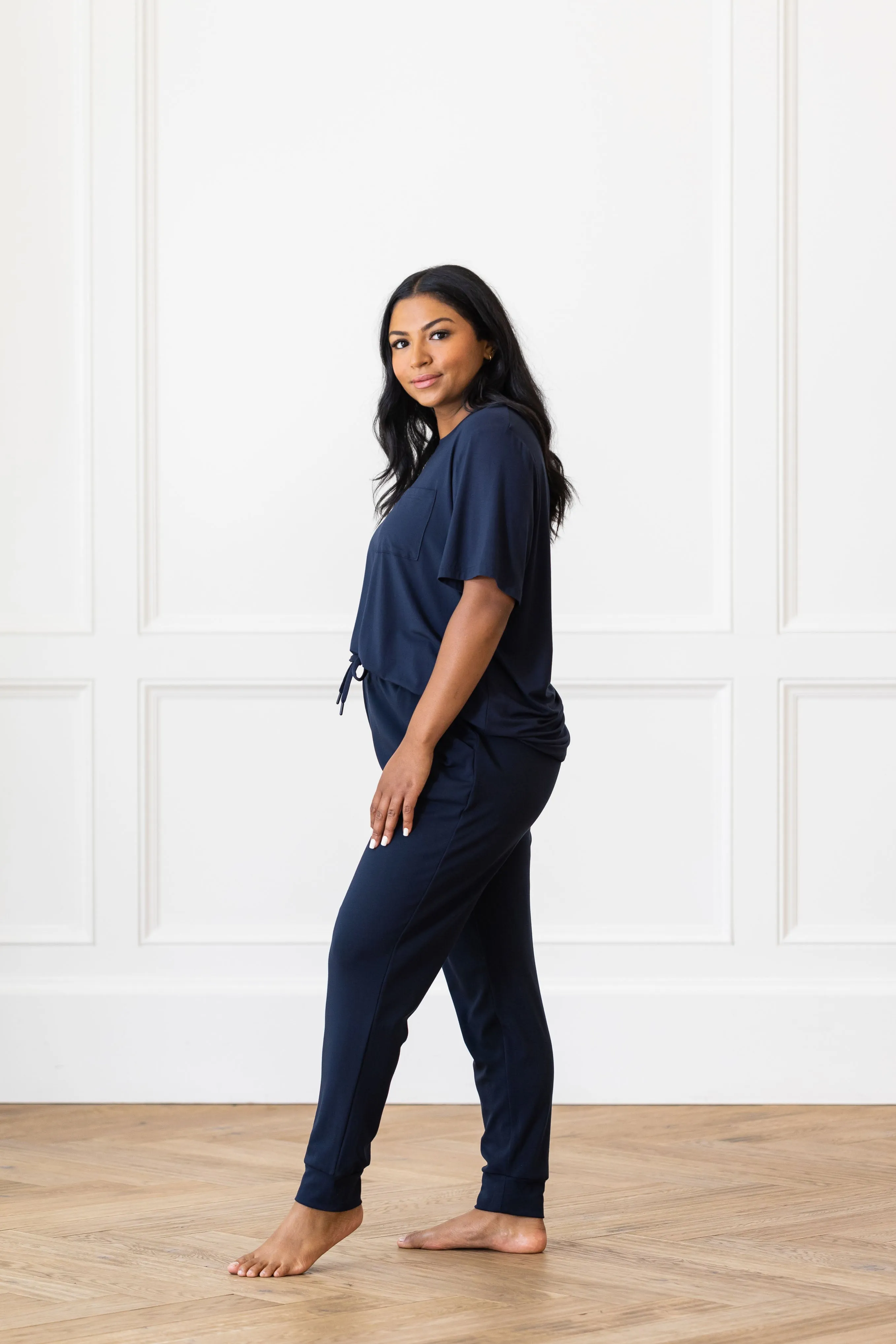 Women's Stretch-Knit Bamboo Lounge Tee
