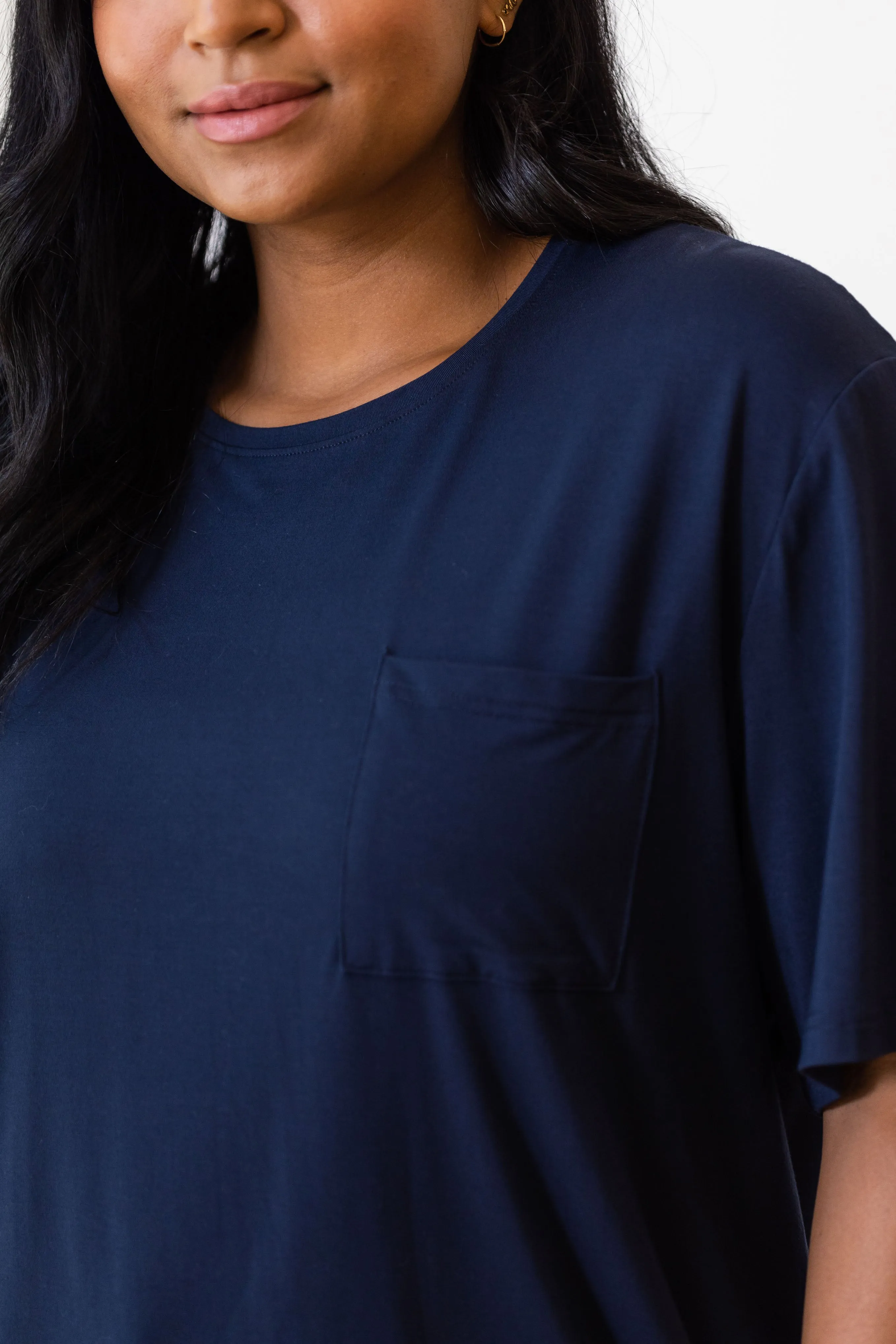 Women's Stretch-Knit Bamboo Lounge Tee